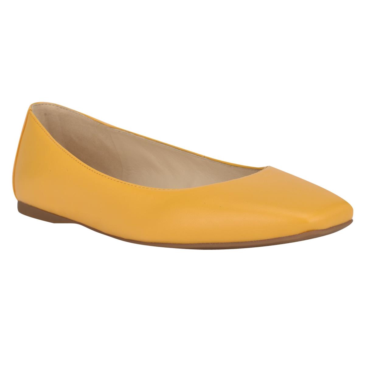 Nine West Alena Square-Toe Amarillo | 7036UCXVL