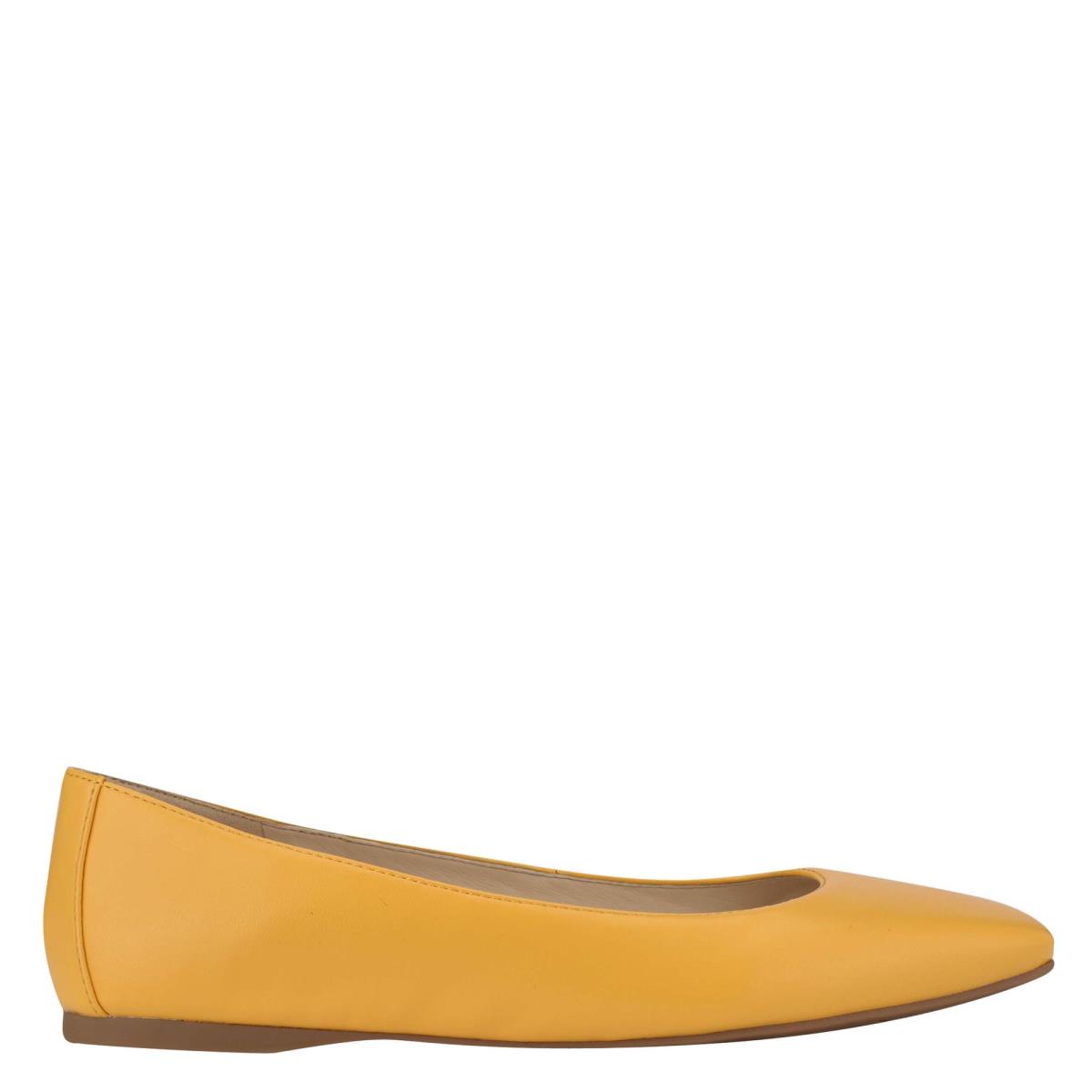 Nine West Alena Square-Toe Amarillo | 7036UCXVL