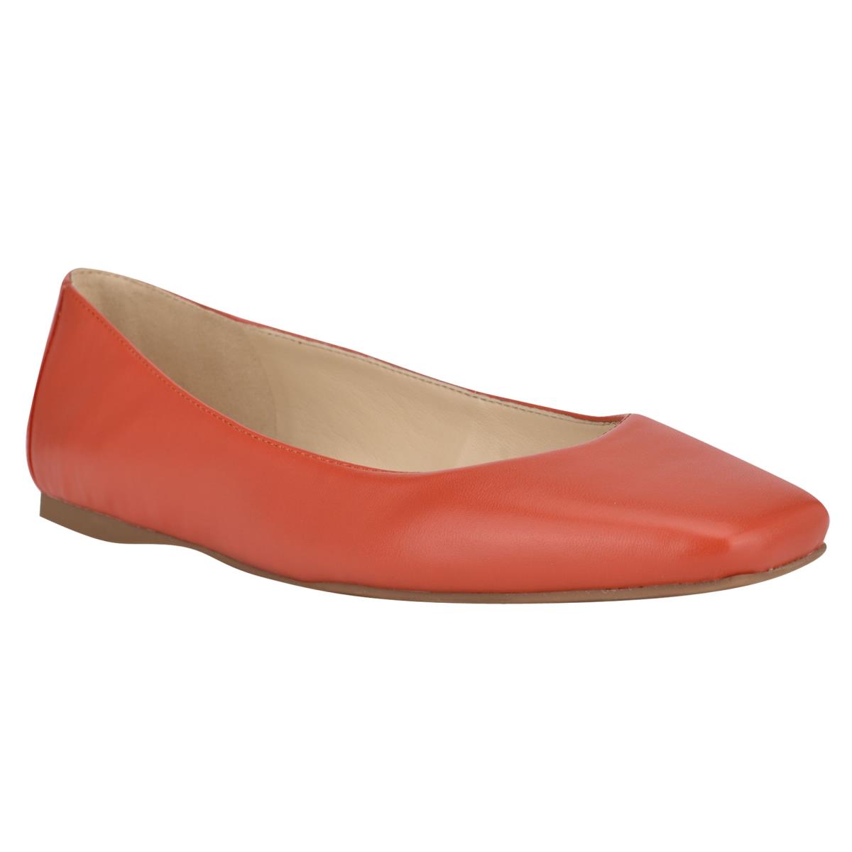 Nine West Alena Square-Toe Naranjas | 0963FEUOD