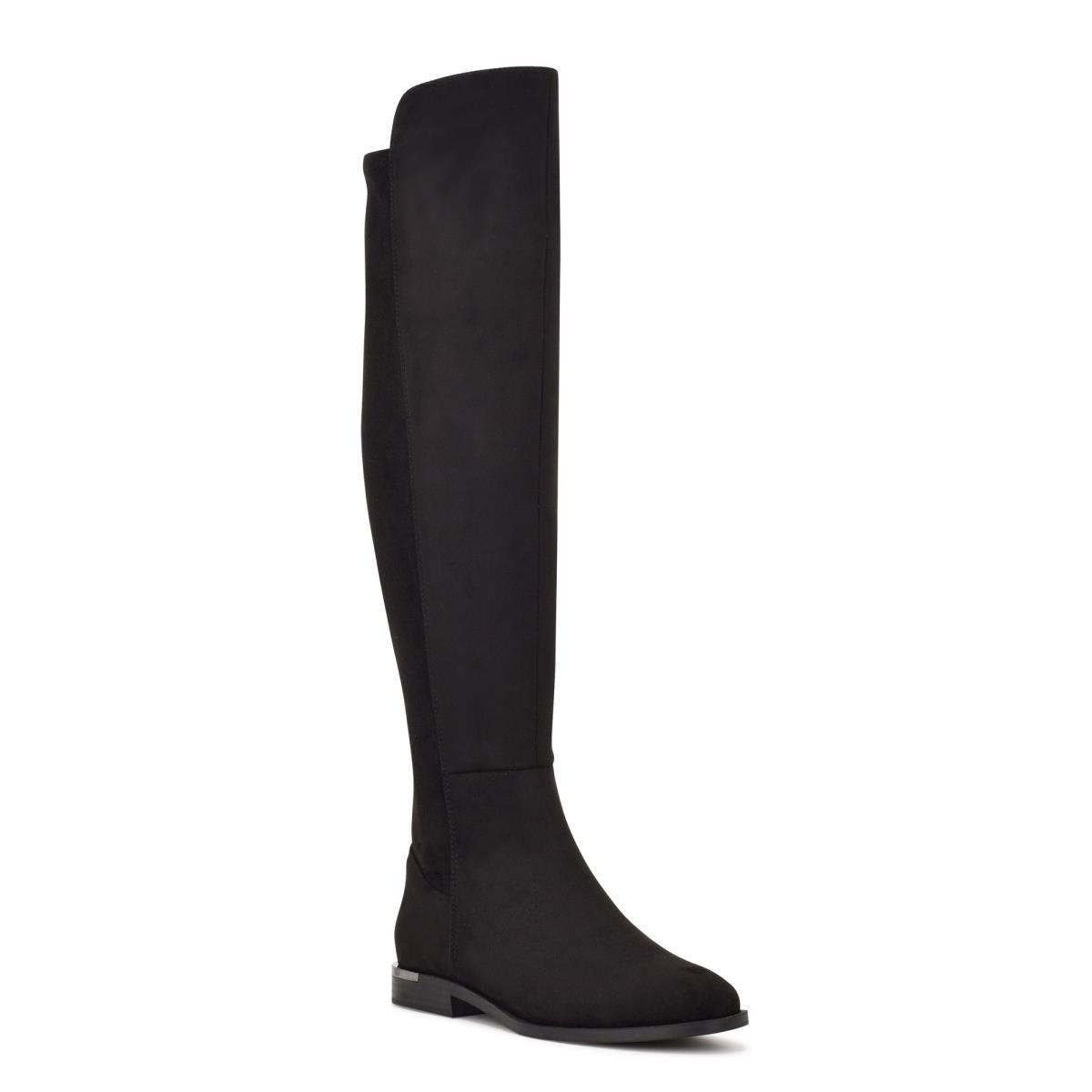 Nine West Allair Over the Knee Negras | 8045YWZGM