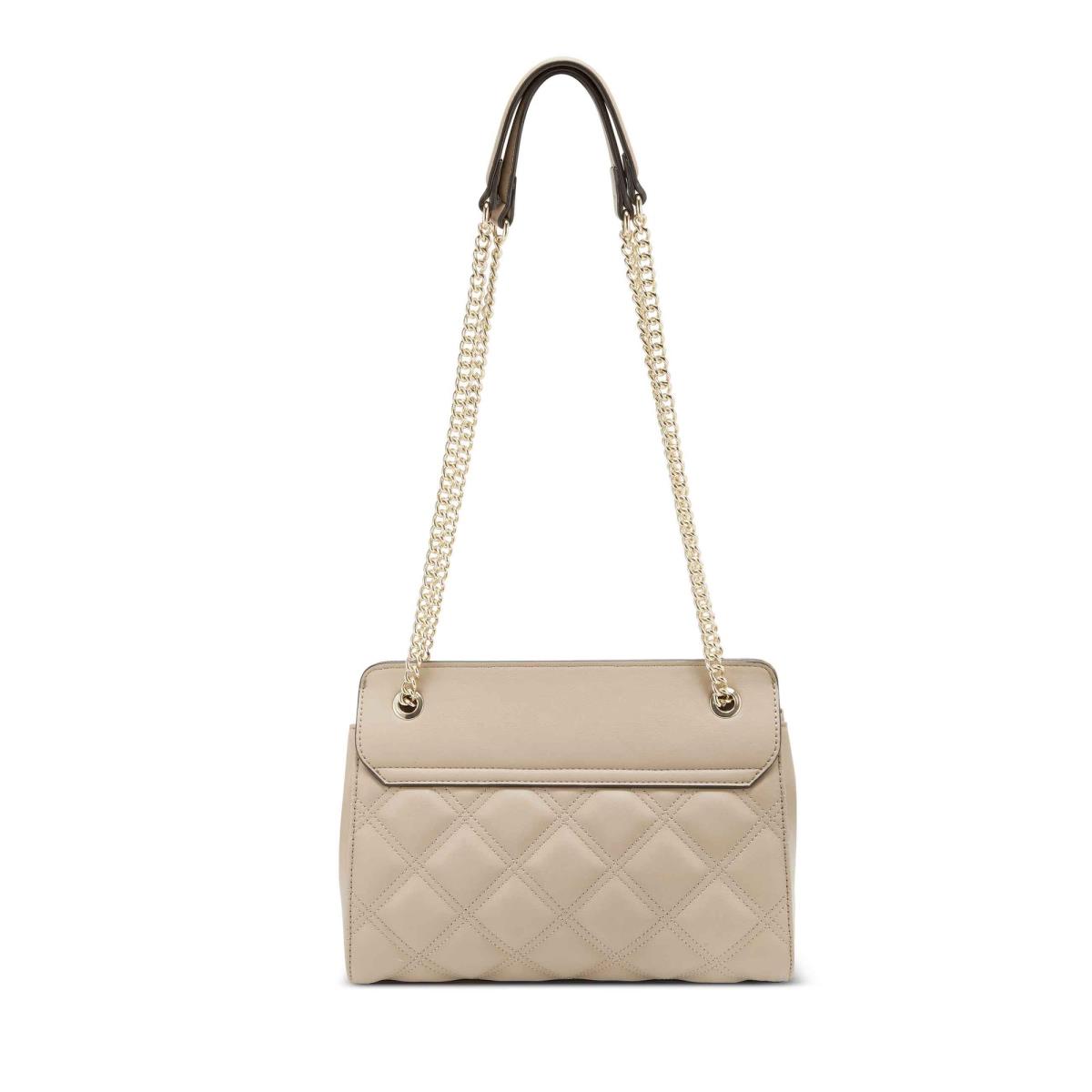 Nine West Ava Convertible Xbody Flap Beige | 7698GZRLX