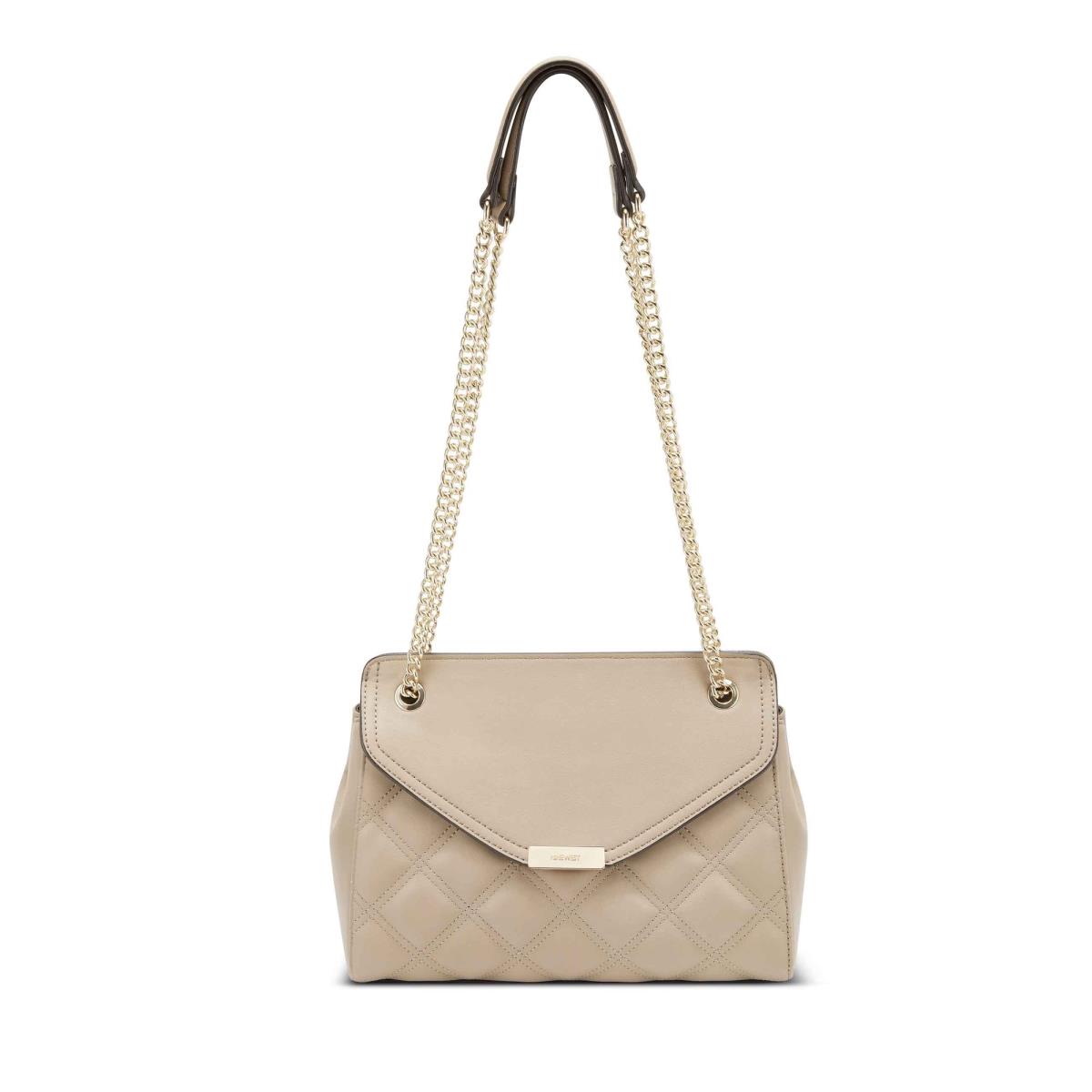 Nine West Ava Convertible Xbody Flap Beige | 7698GZRLX