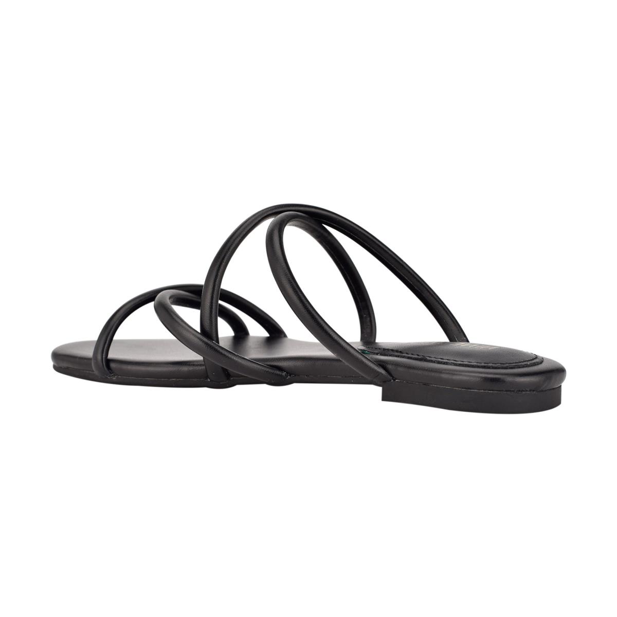 Nine West Beva Flat Negras | 9345LYFMO