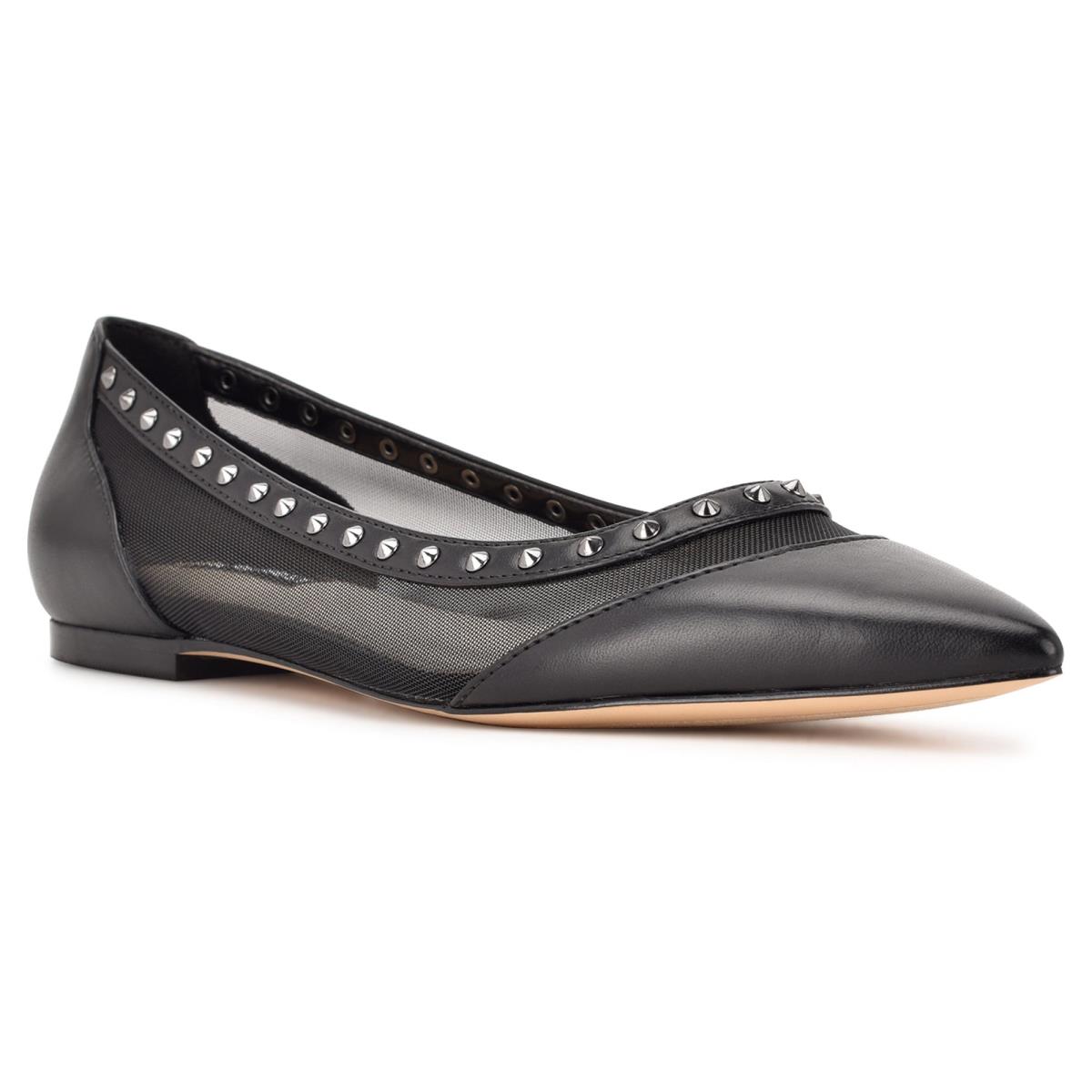 Nine West Bizzie Pointy Toe Negras | 6204CJLNB