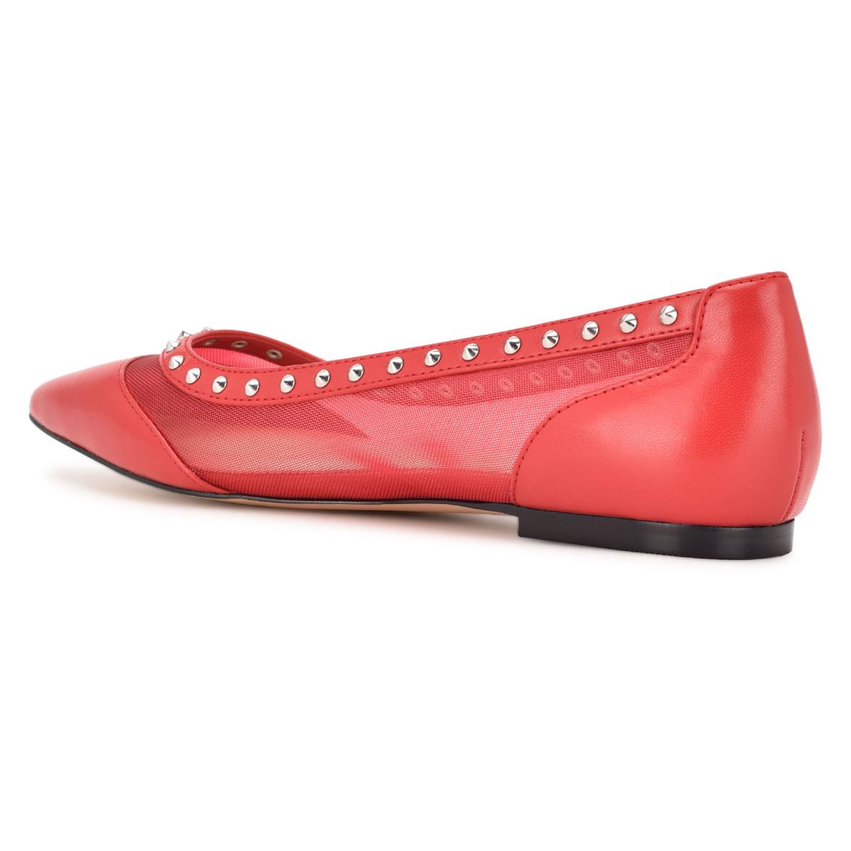 Nine West Bizzie Pointy Toe Rosas | 3109VXMNA