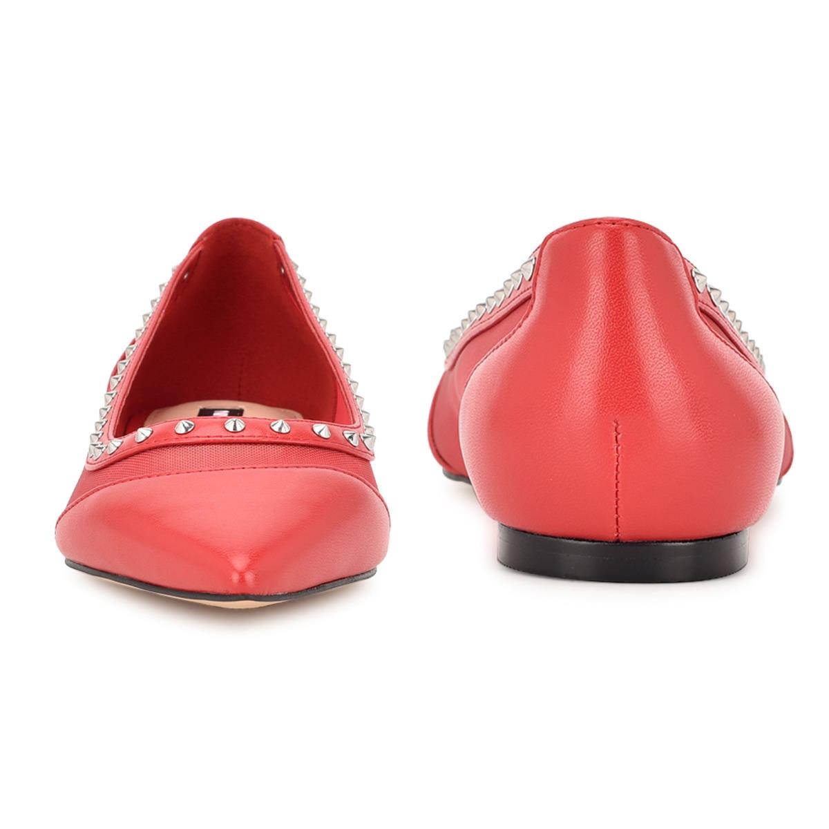 Nine West Bizzie Pointy Toe Rosas | 3109VXMNA