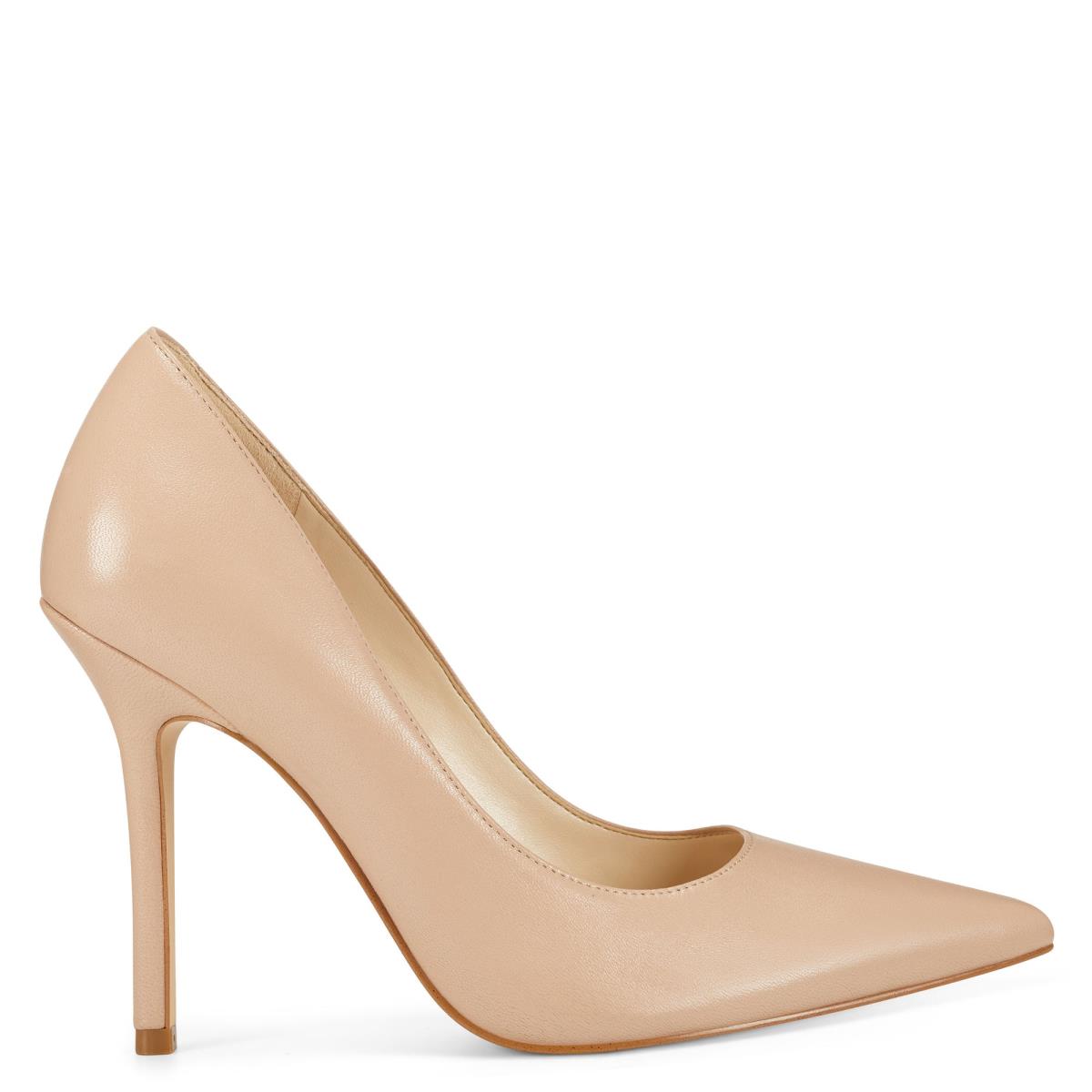 Nine West Bliss Pointy Toe Beige Claro | 4728KUAGC