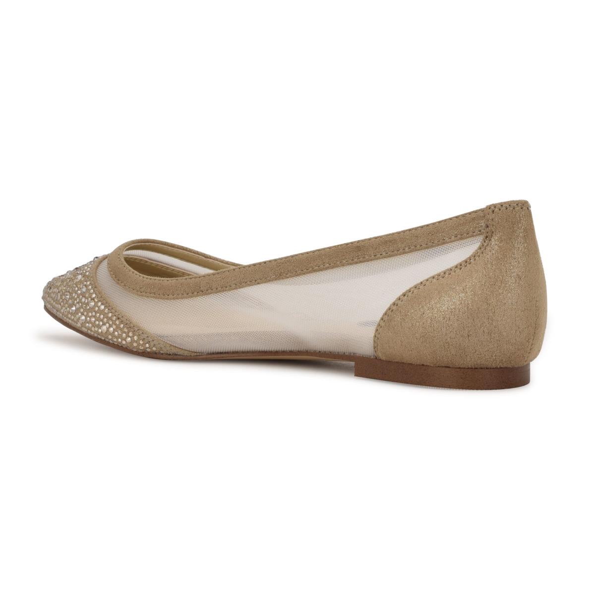 Nine West Bogus Pointy Toe Beige | 2076FMAXS