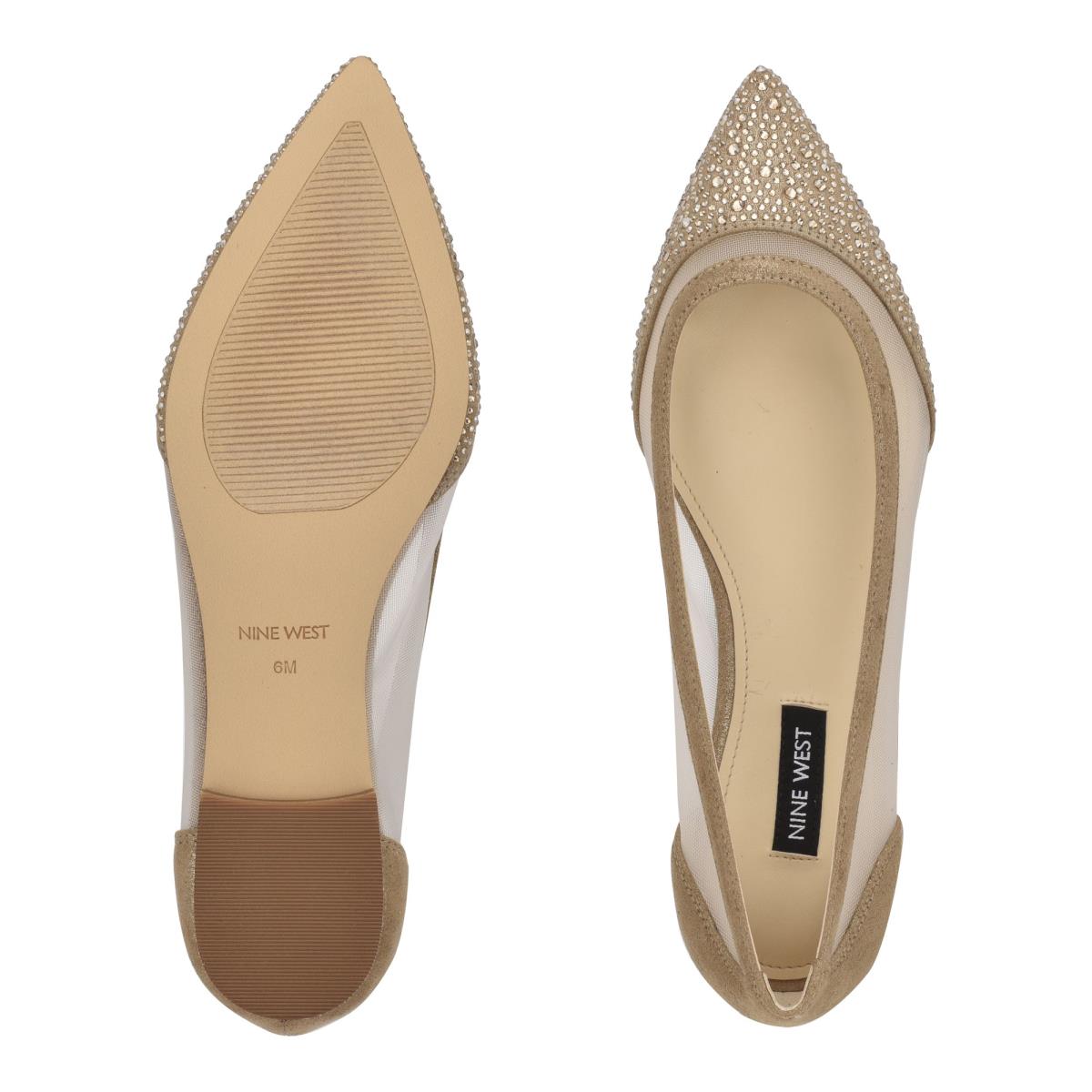 Nine West Bogus Pointy Toe Beige | 2076FMAXS