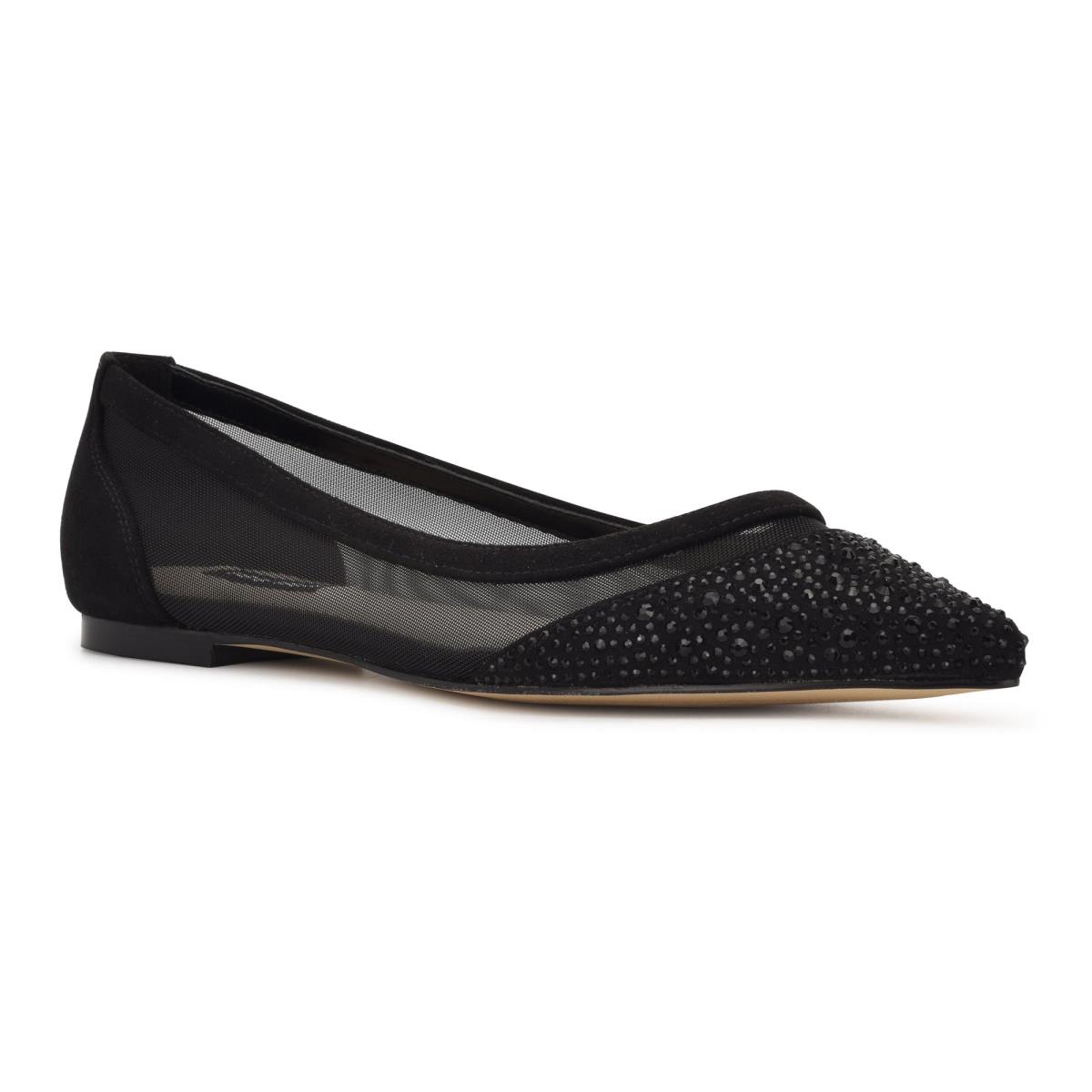 Nine West Bogus Pointy Toe Negras Negras | 5940RGEXD