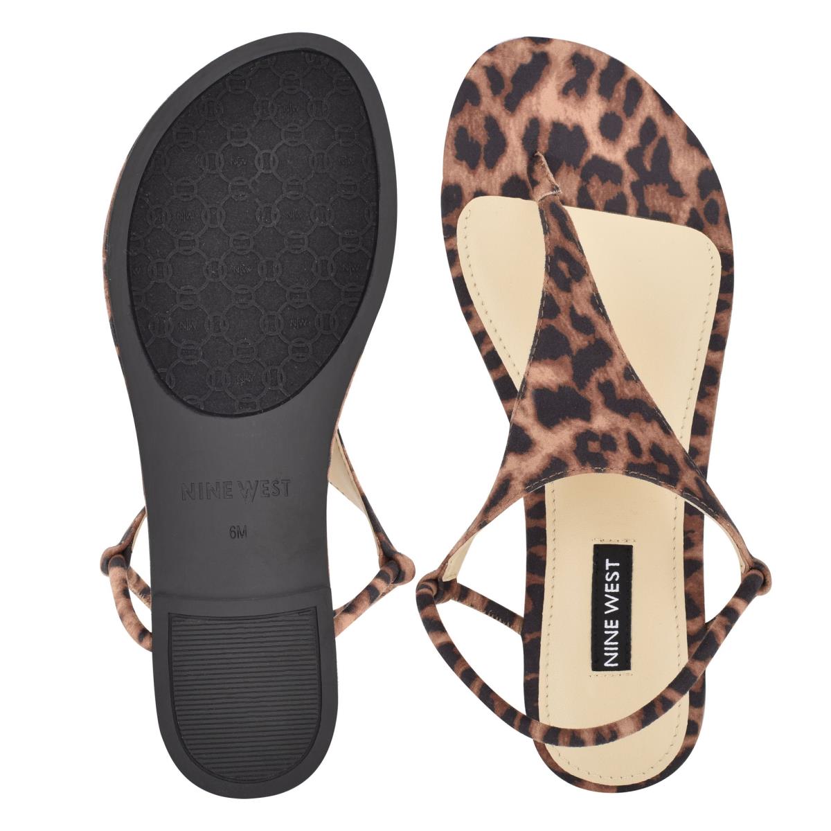 Nine West Braydin Stretch Leopardo | 5043PVOCD