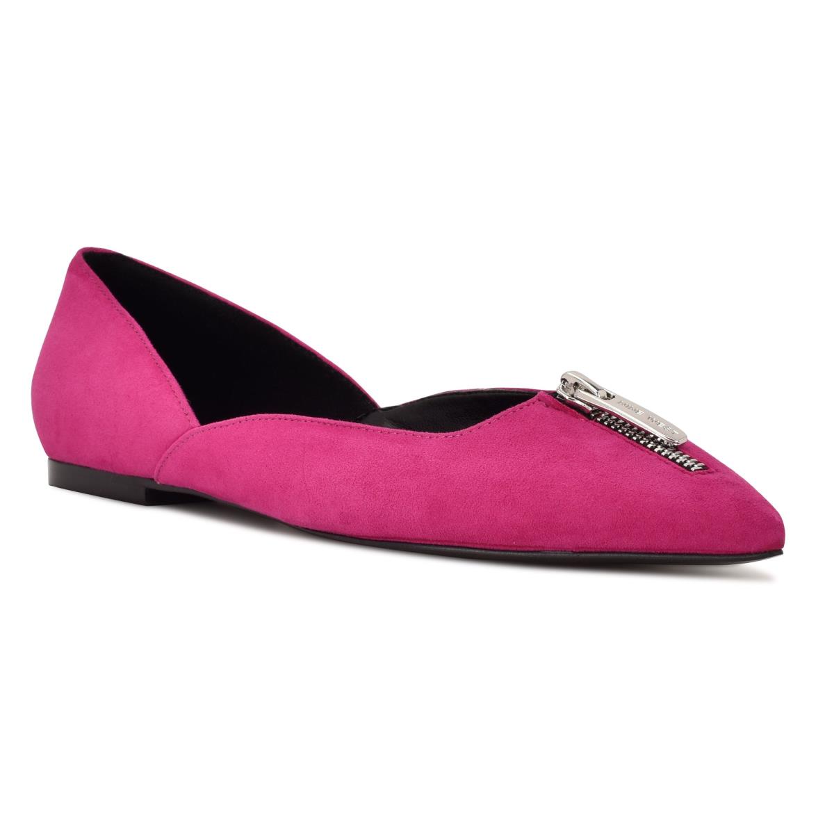 Nine West Brina Pointy Toe Rosas | 8379ZPEQD