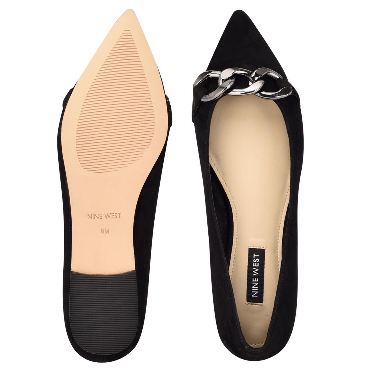 Nine West Brinks Pointy Toe Negras | 2483WIRMD