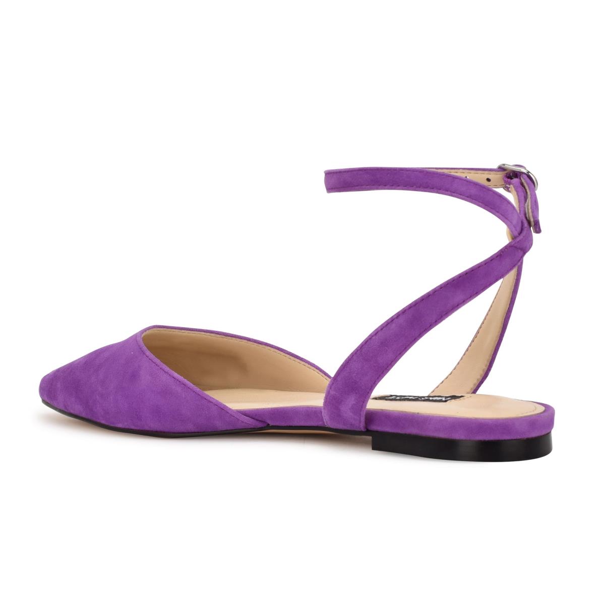 Nine West Briy Pointy Toe Moradas | 4963JXSCZ