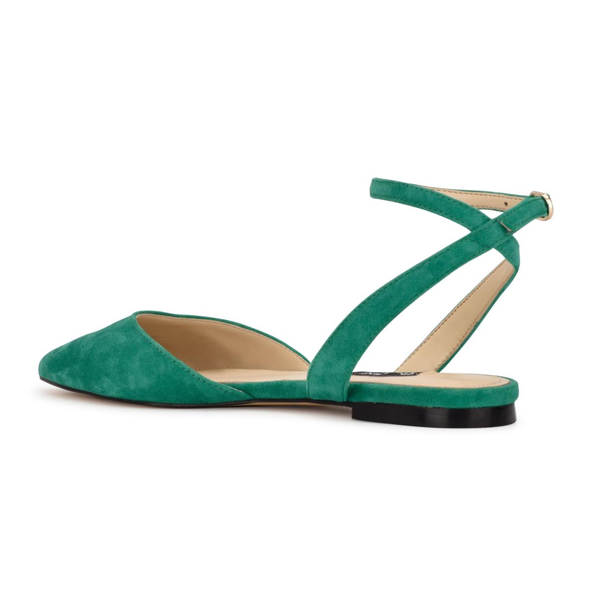 Nine West Briy Pointy Toe Verde | 3189ADXZR