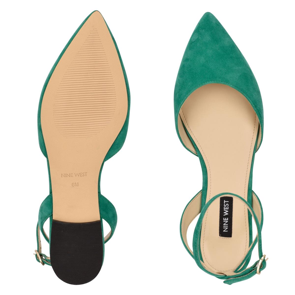 Nine West Briy Pointy Toe Verde | 3189ADXZR