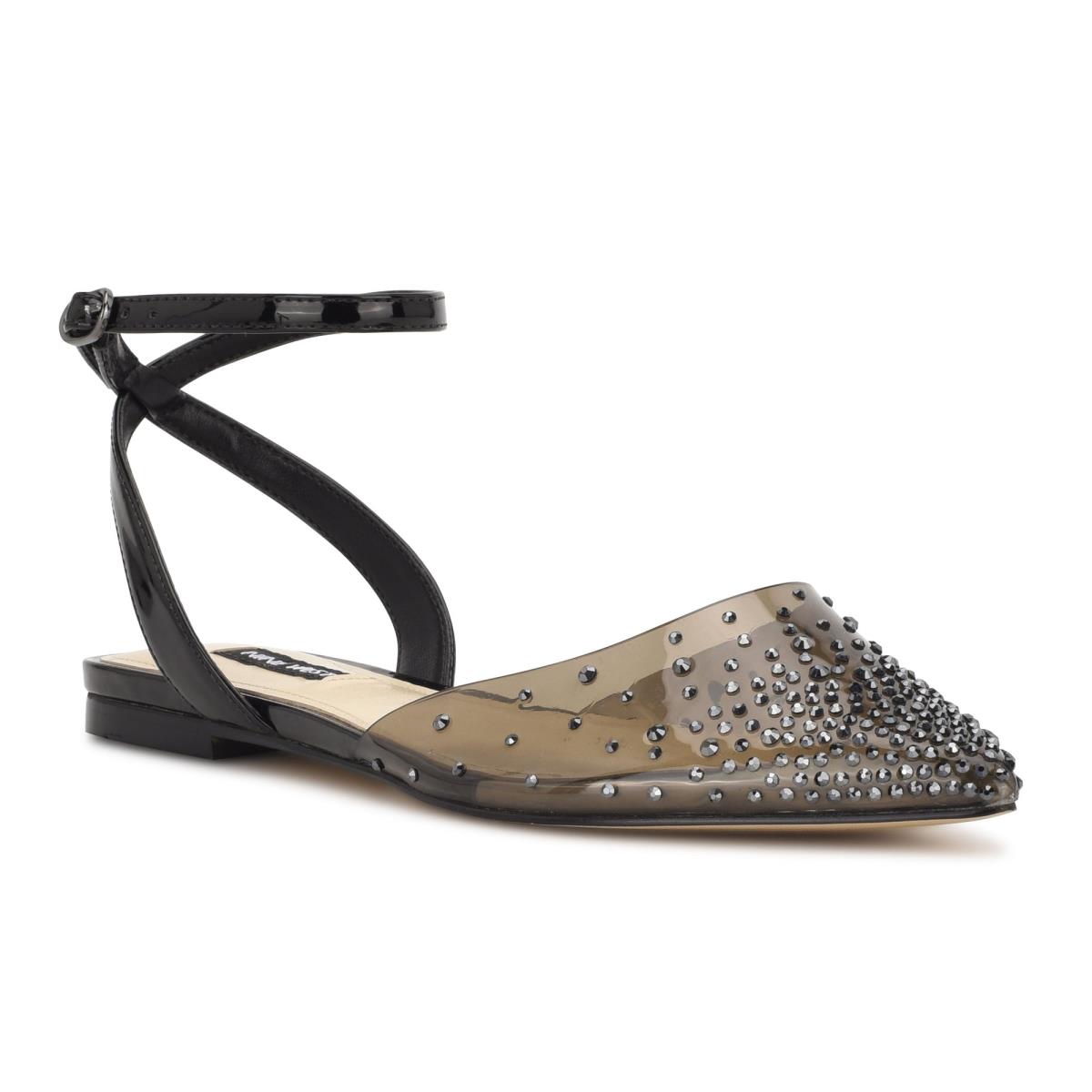 Nine West Briya Pointy Toe Negras | 9375HWSCI