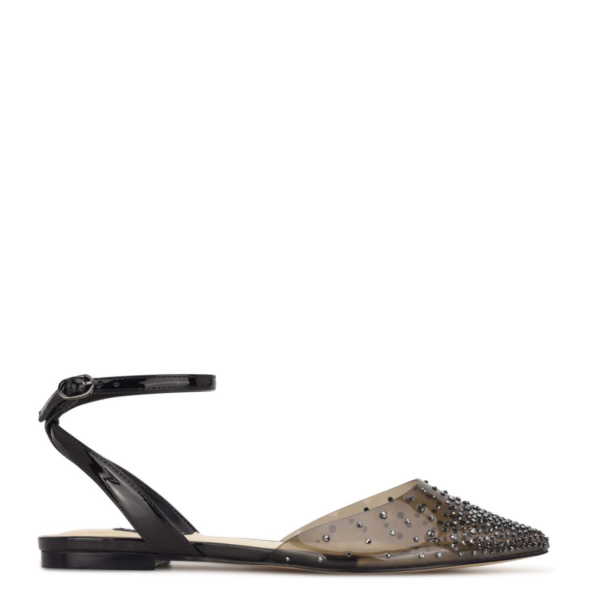 Nine West Briya Pointy Toe Negras | 9375HWSCI