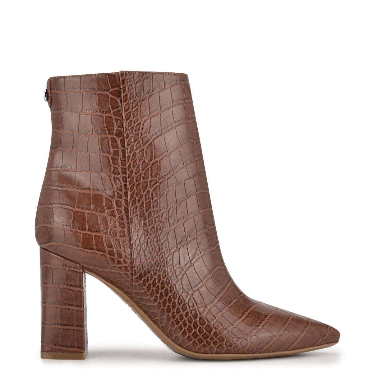 Nine West Cacey 9x9 Heeled Marrones | 7816LGDNY