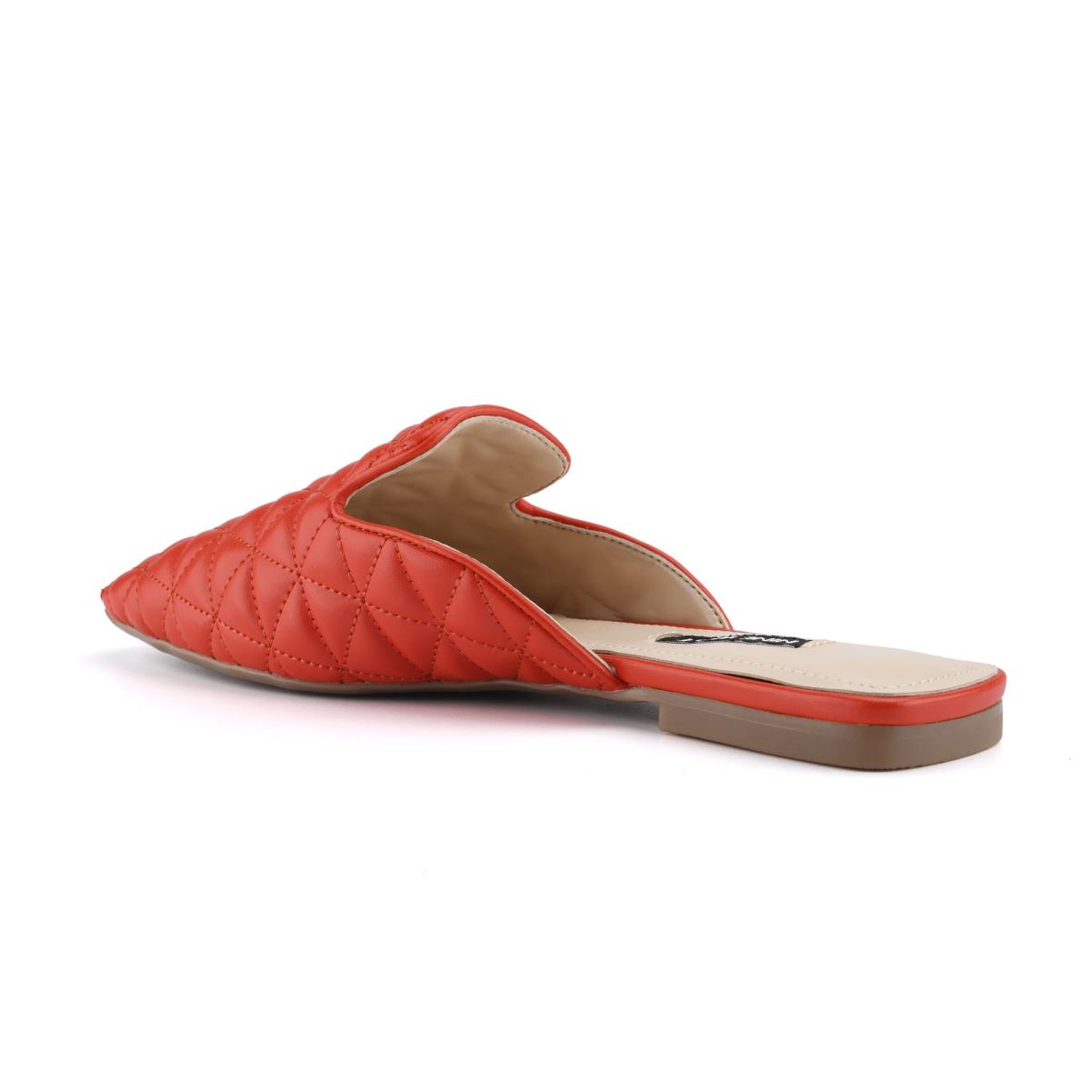 Nine West Diamond Flat Naranjas | 7639VYDGS