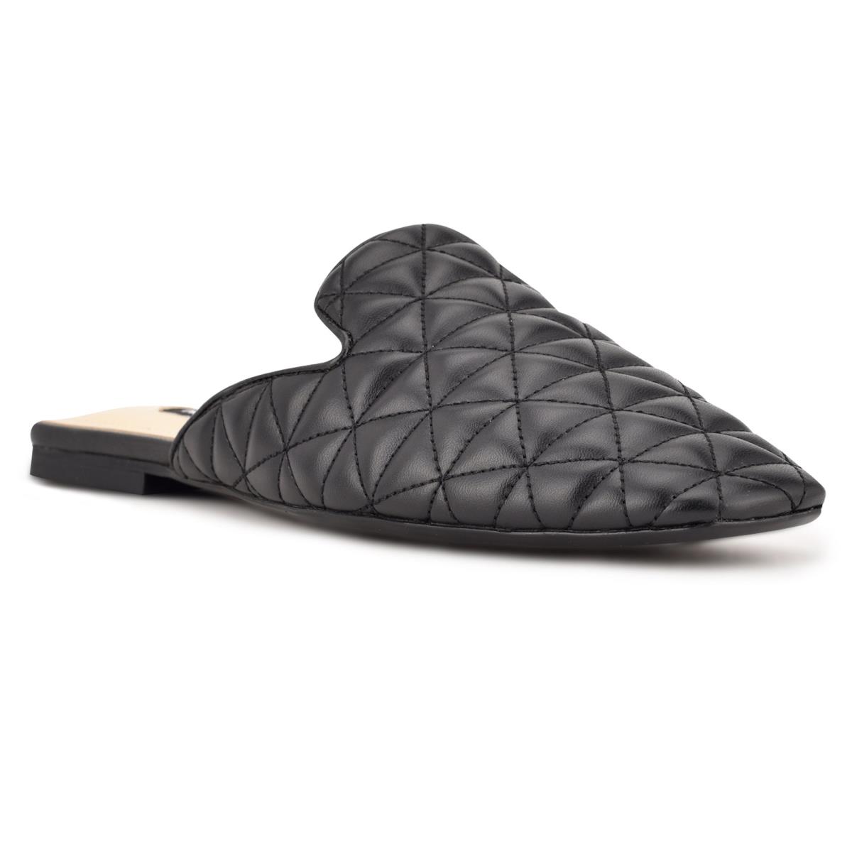 Nine West Diamond Flat Negras | 0243LSYBX