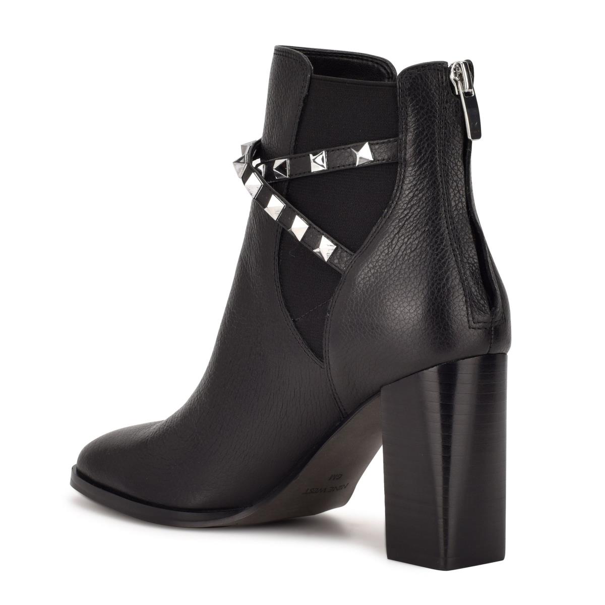 Nine West Donda Heeled Negras | 7163GWJYX