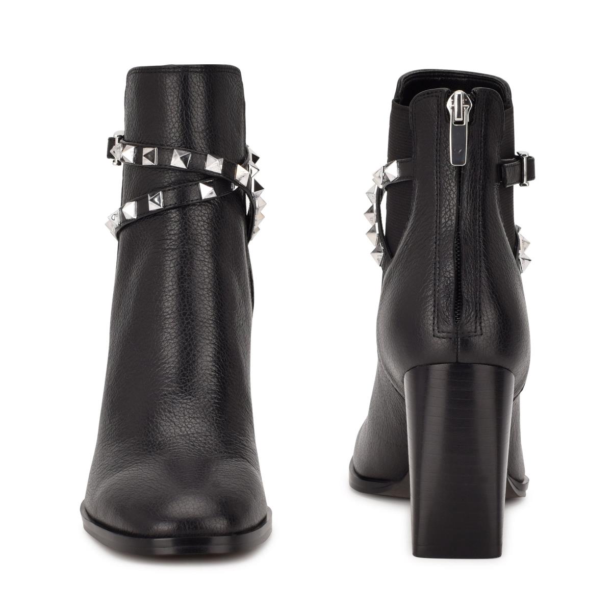 Nine West Donda Heeled Negras | 7163GWJYX