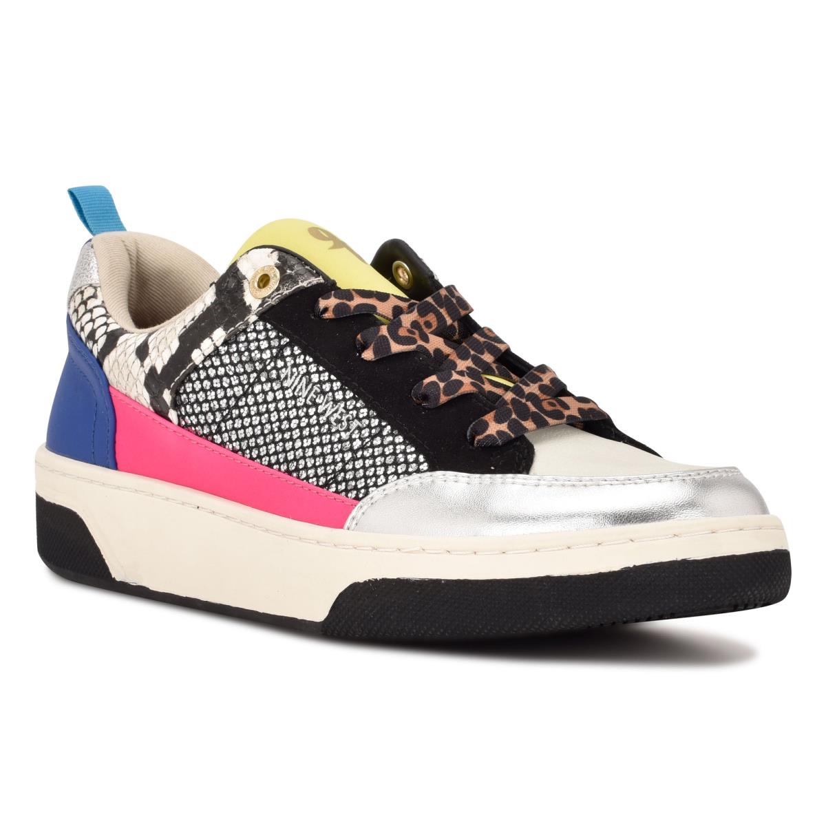 Nine West Elevate Sneakers Gris Multicolor | 9640AYVLT