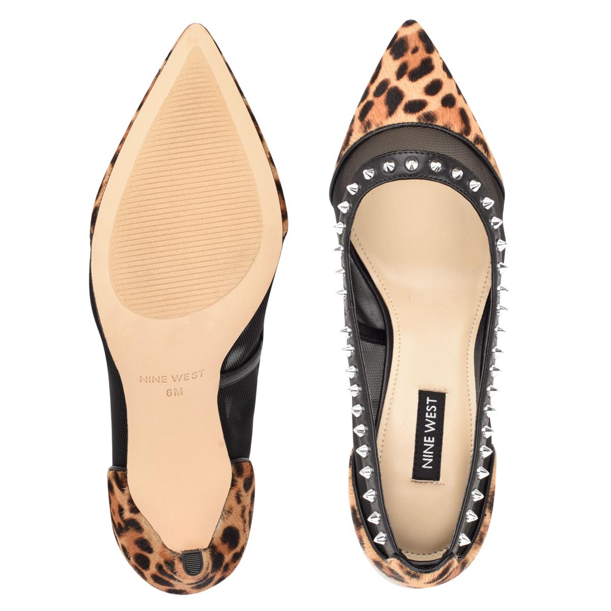 Nine West Erian Pointy Toe Leopardo | 0498ZJONF