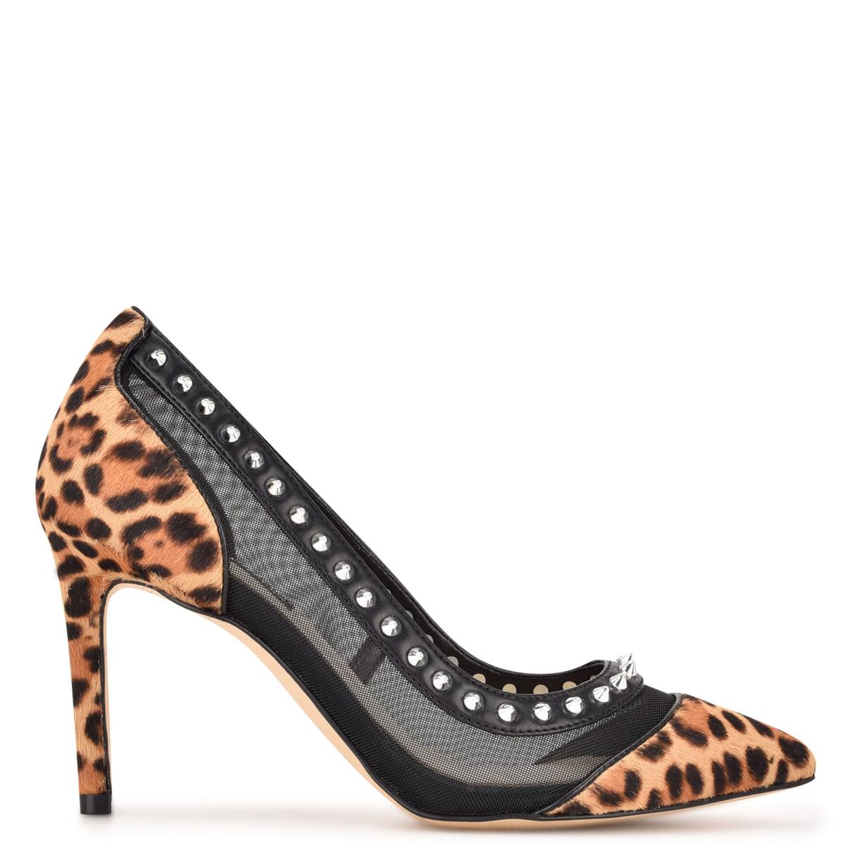 Nine West Erian Pointy Toe Leopardo | 0498ZJONF