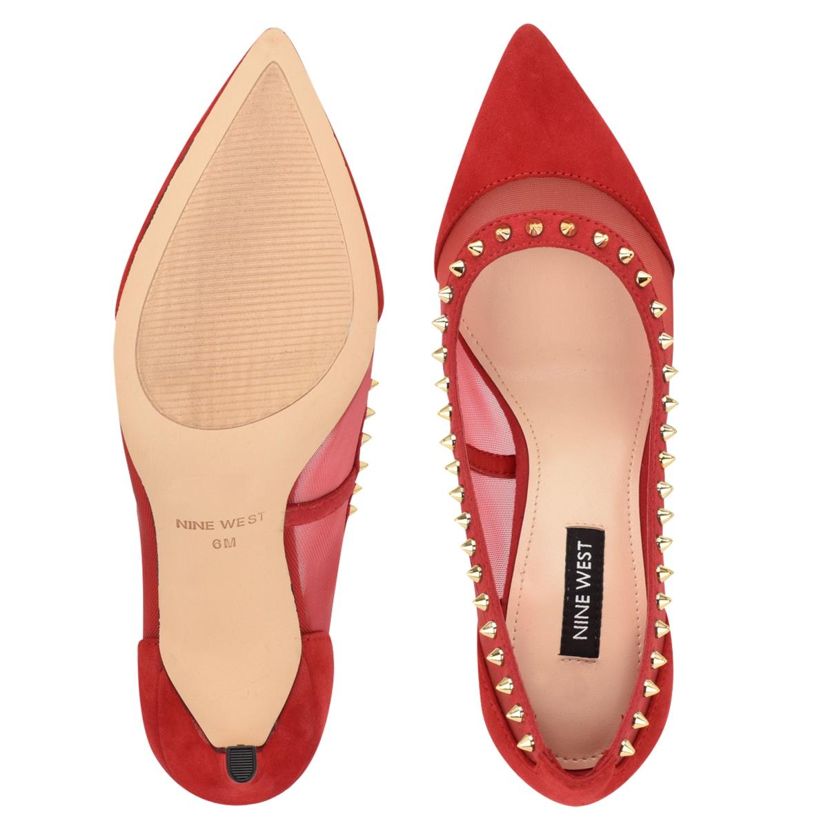 Nine West Erian Pointy Toe Rojas | 8927QRXDC