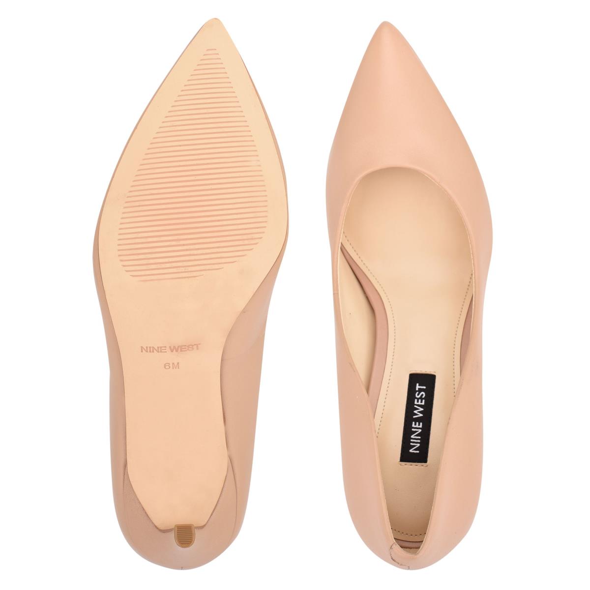 Nine West Ezra Pointy Toe Beige | 5068UBDRV