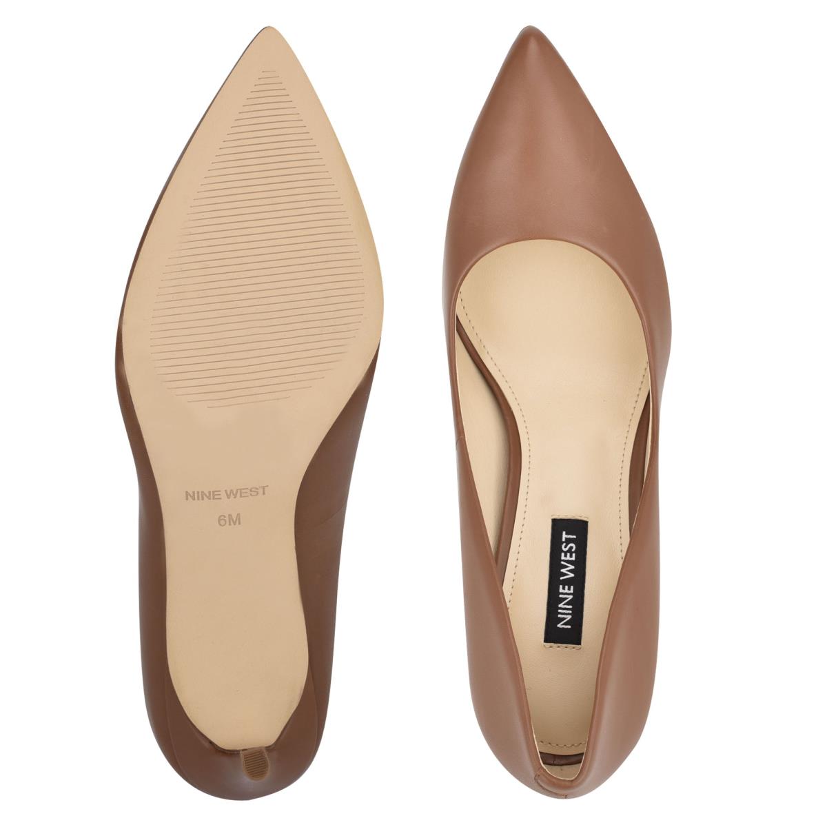 Nine West Ezra Pointy Toe Marrones | 7259BVDPO