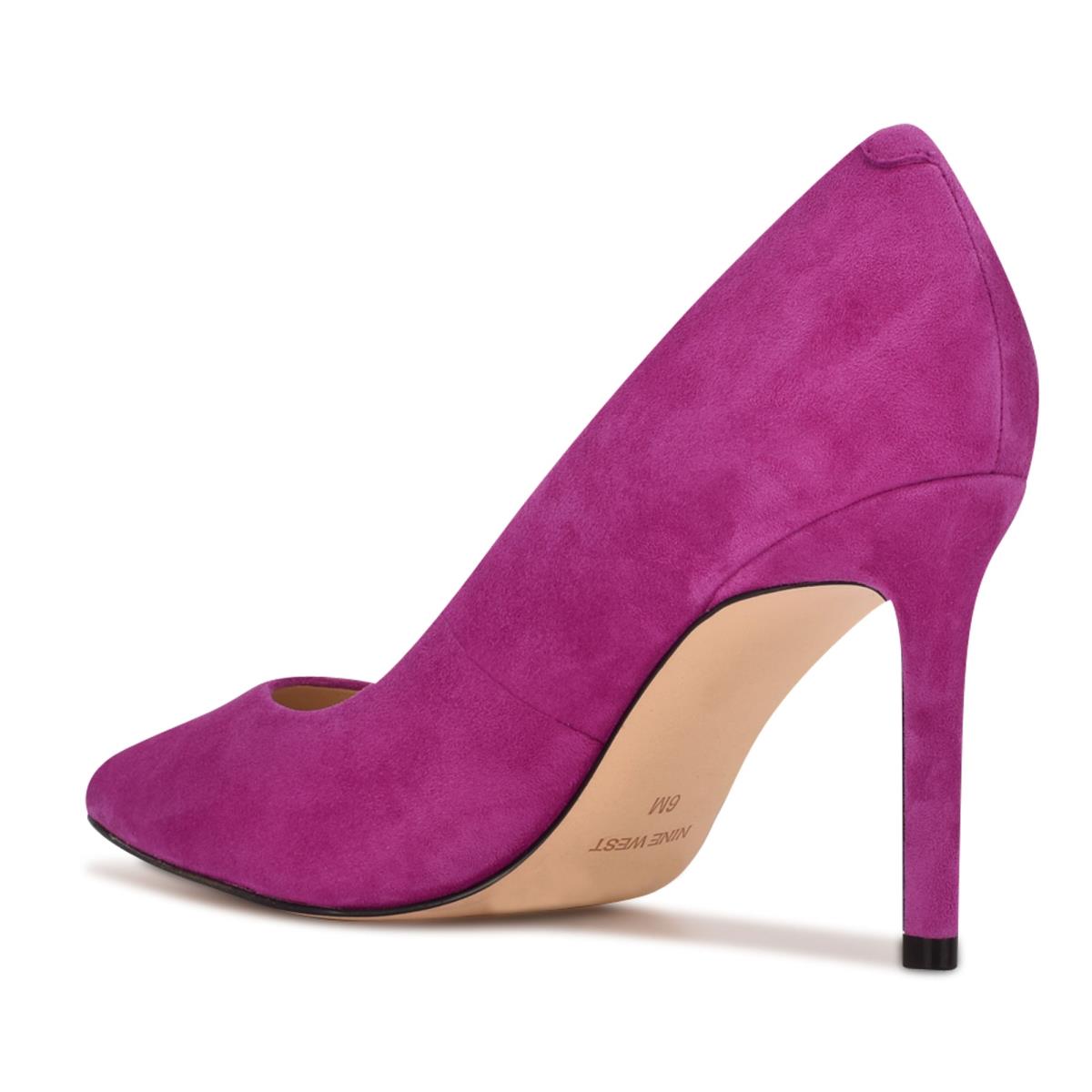 Nine West Ezra Pointy Toe Moradas | 7610VIBLU