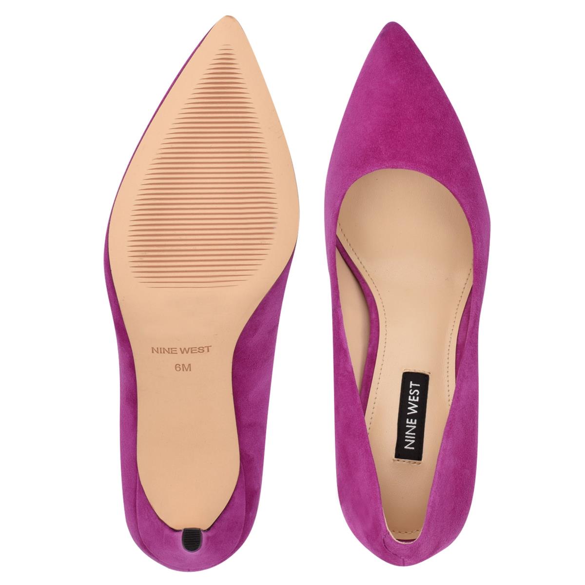 Nine West Ezra Pointy Toe Moradas | 7610VIBLU