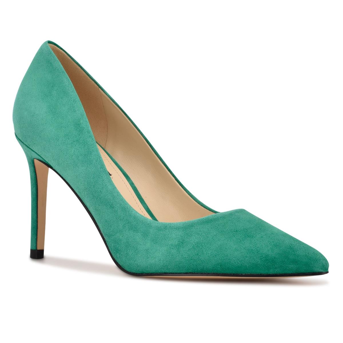 Nine West Ezra Pointy Toe Verde | 3745OVBLG