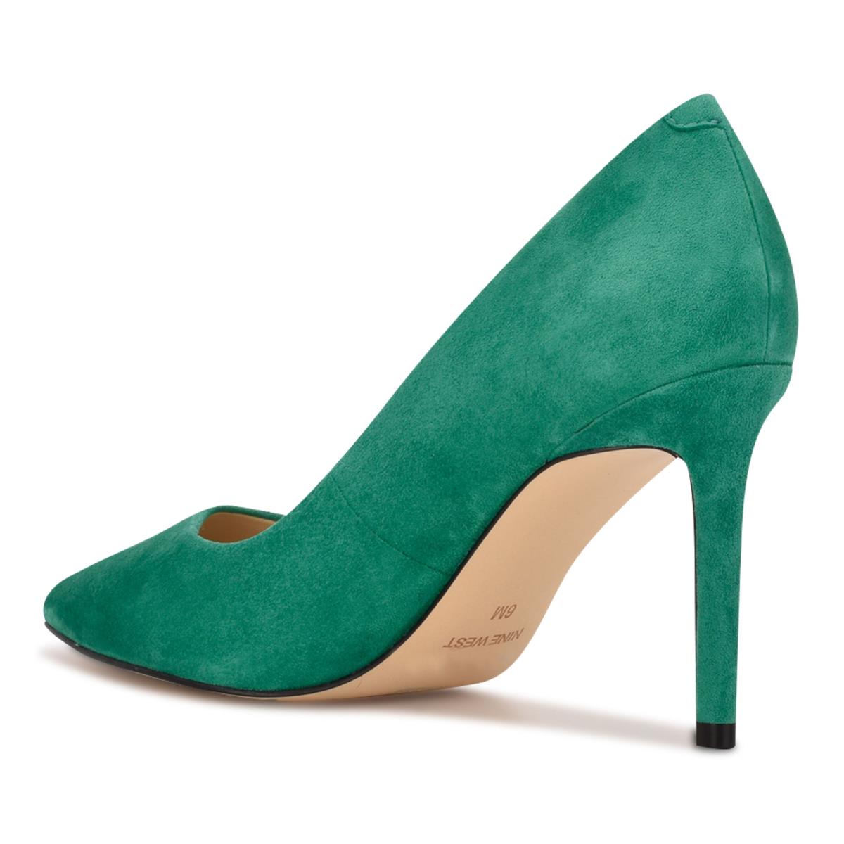 Nine West Ezra Pointy Toe Verde | 3745OVBLG