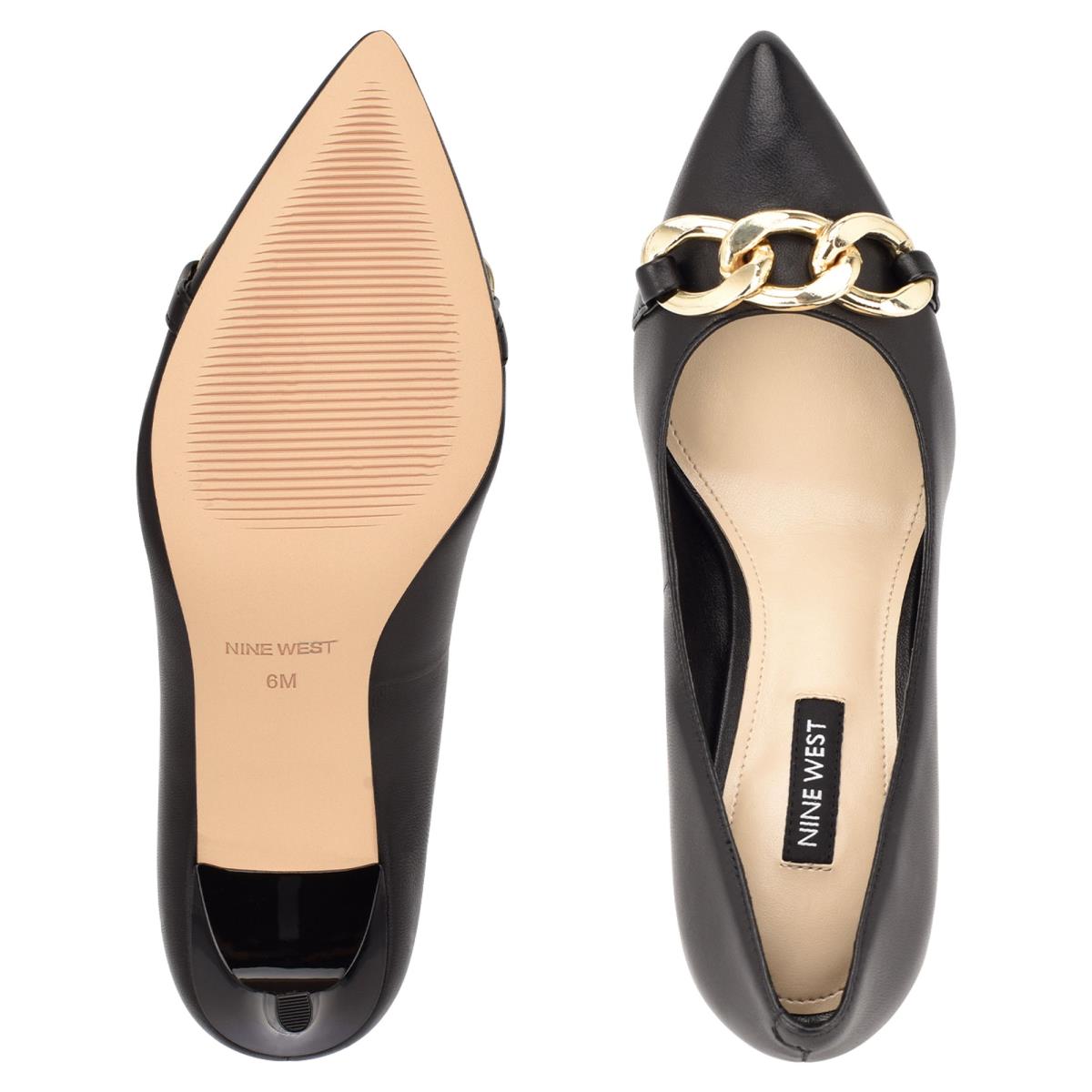 Nine West Ezzie Pointy Toe Negras | 8579NPBLQ