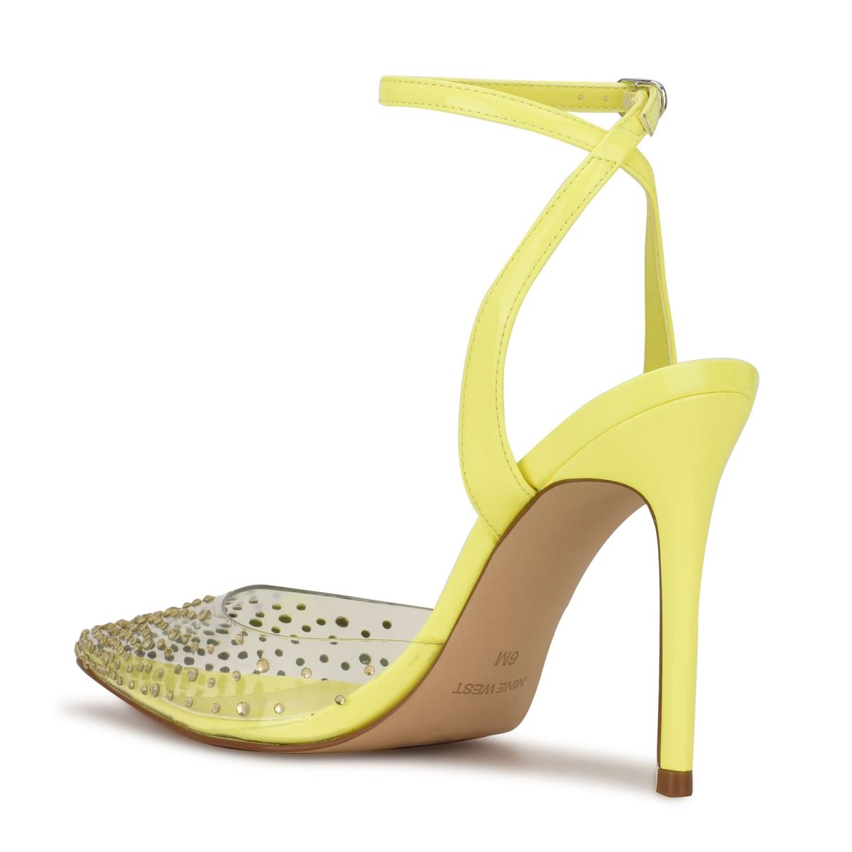 Nine West Foreva Ankle Strap Dress Amarillo | 2054SXEVN