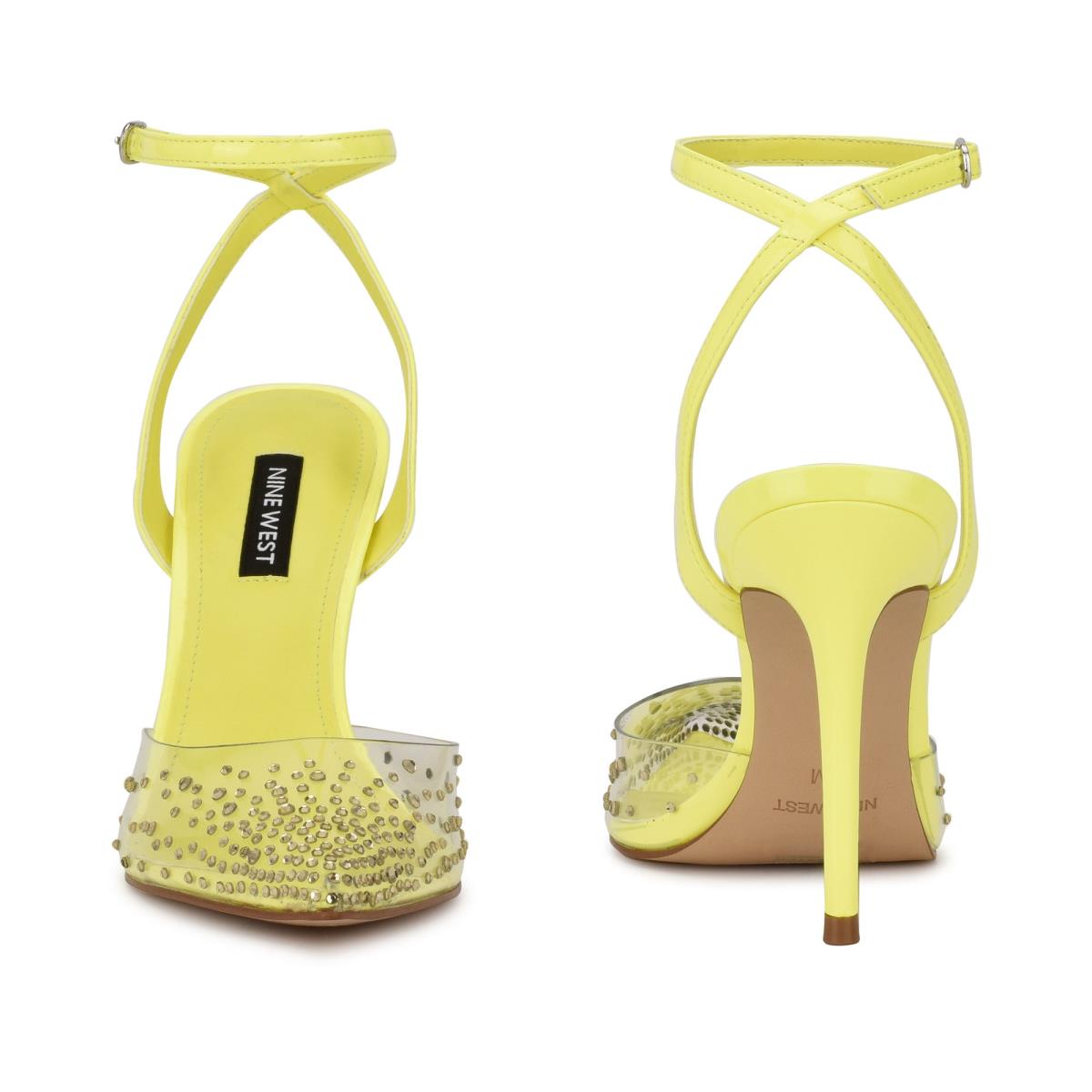 Nine West Foreva Ankle Strap Dress Amarillo | 2054SXEVN