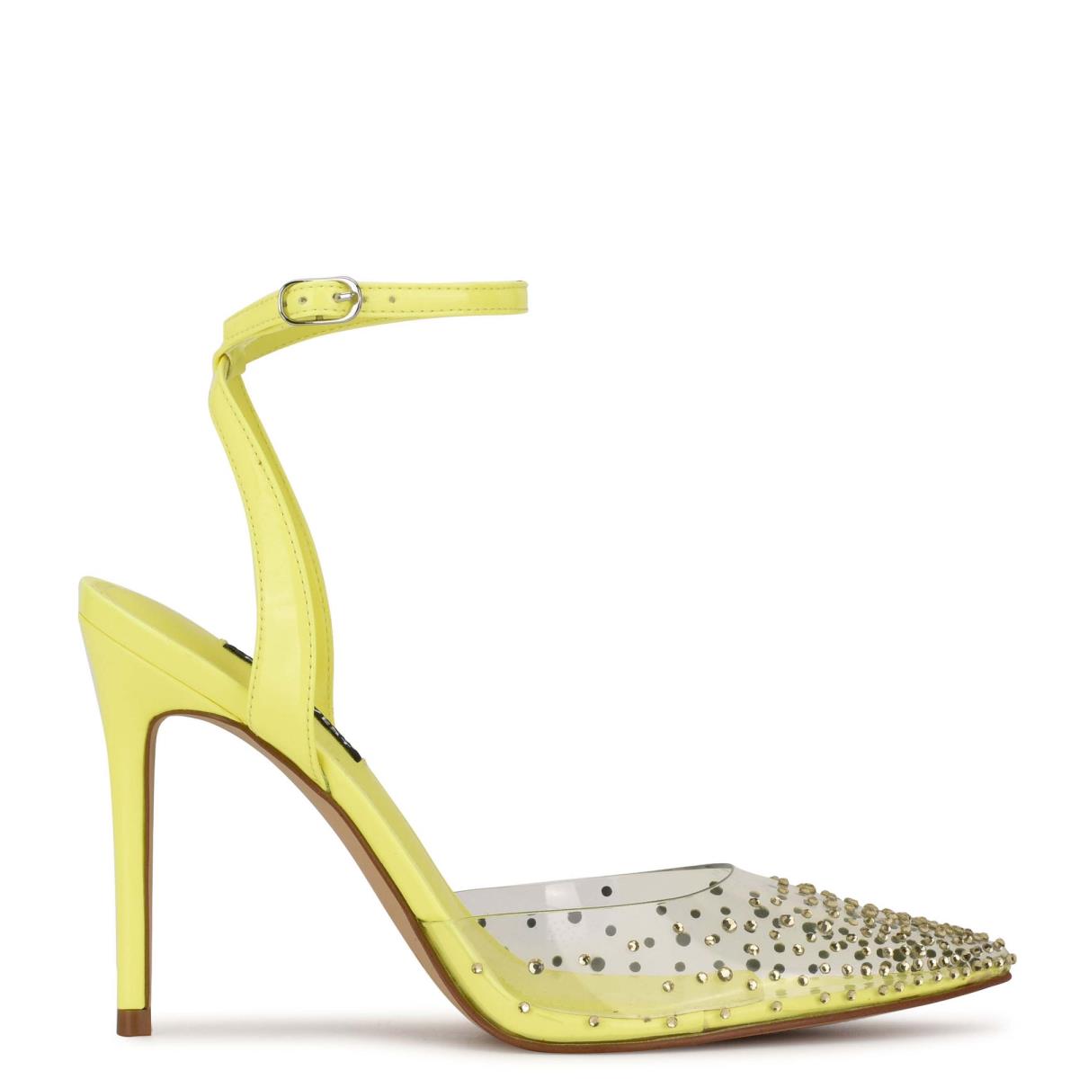 Nine West Foreva Ankle Strap Dress Amarillo | 2054SXEVN