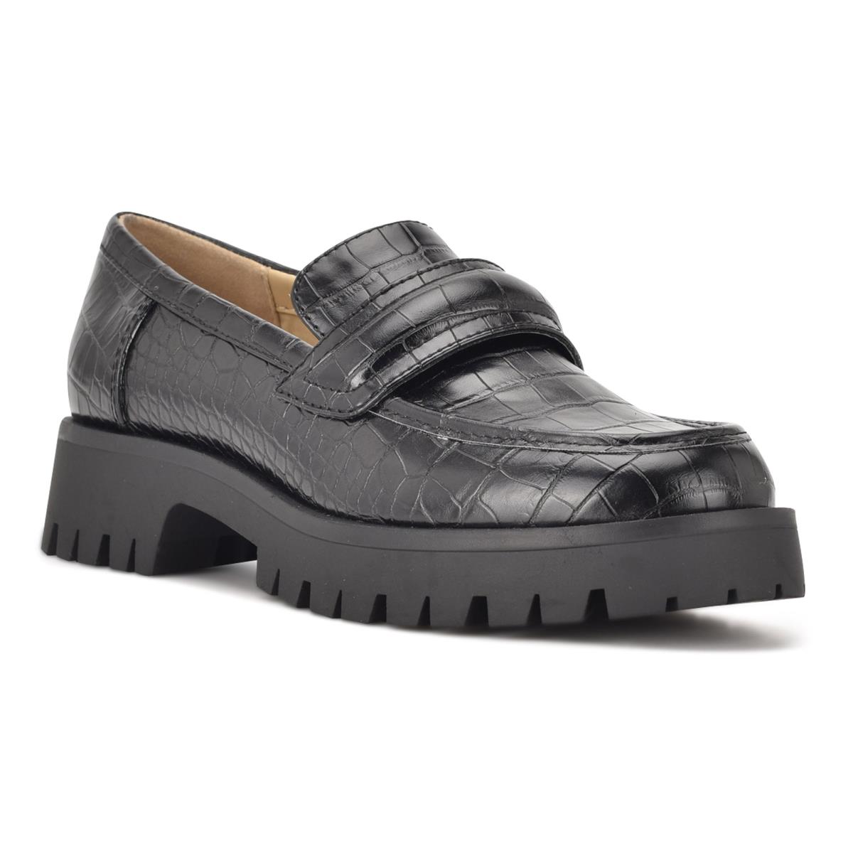 Nine West Garren Lug Sole Negras | 1847AGMSU