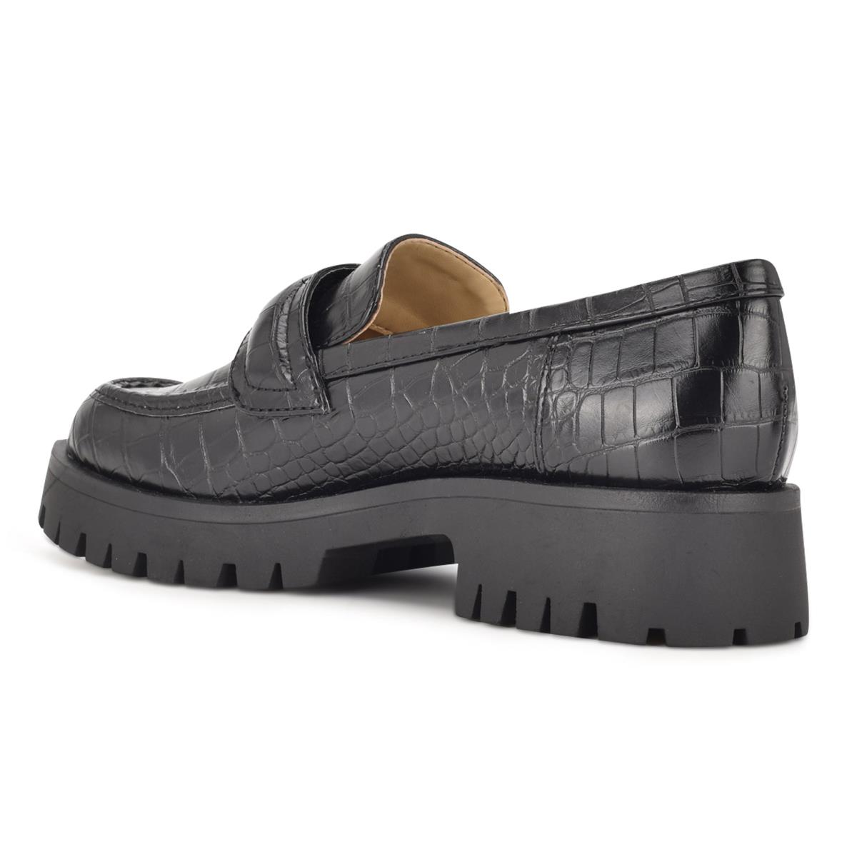 Nine West Garren Lug Sole Negras | 1847AGMSU