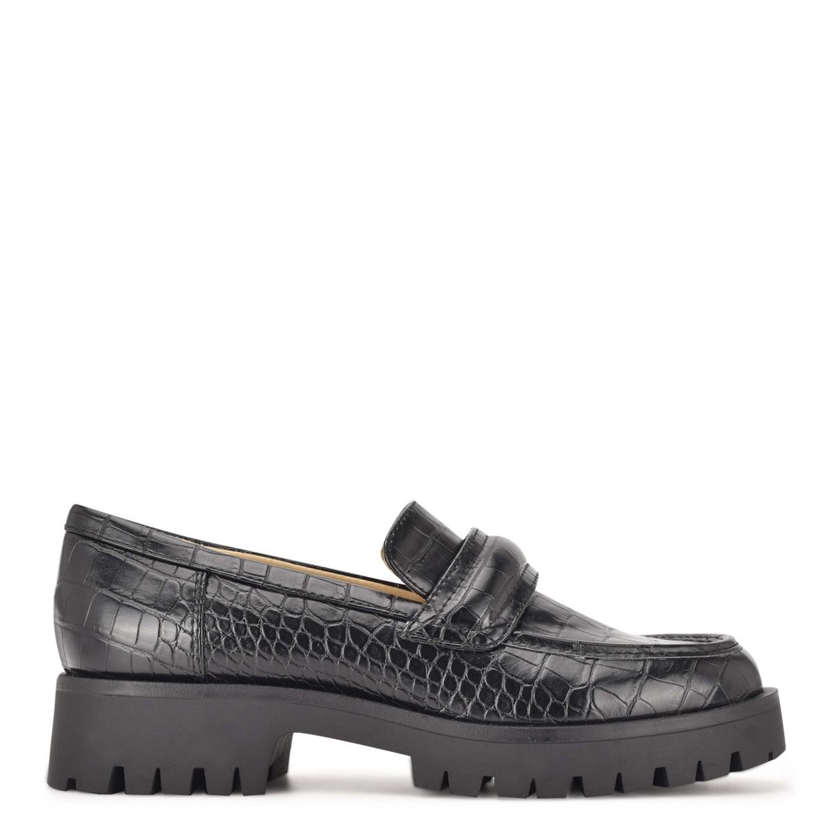 Nine West Garren Lug Sole Negras | 1847AGMSU