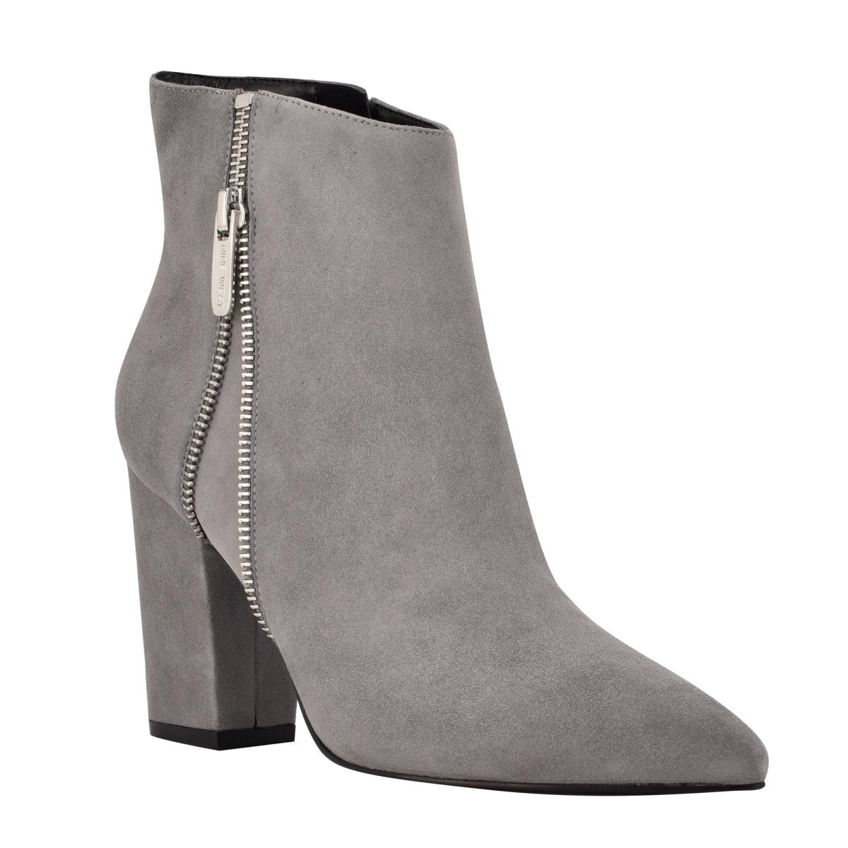 Nine West Glorya Heeled Gris | 7864RYPMD