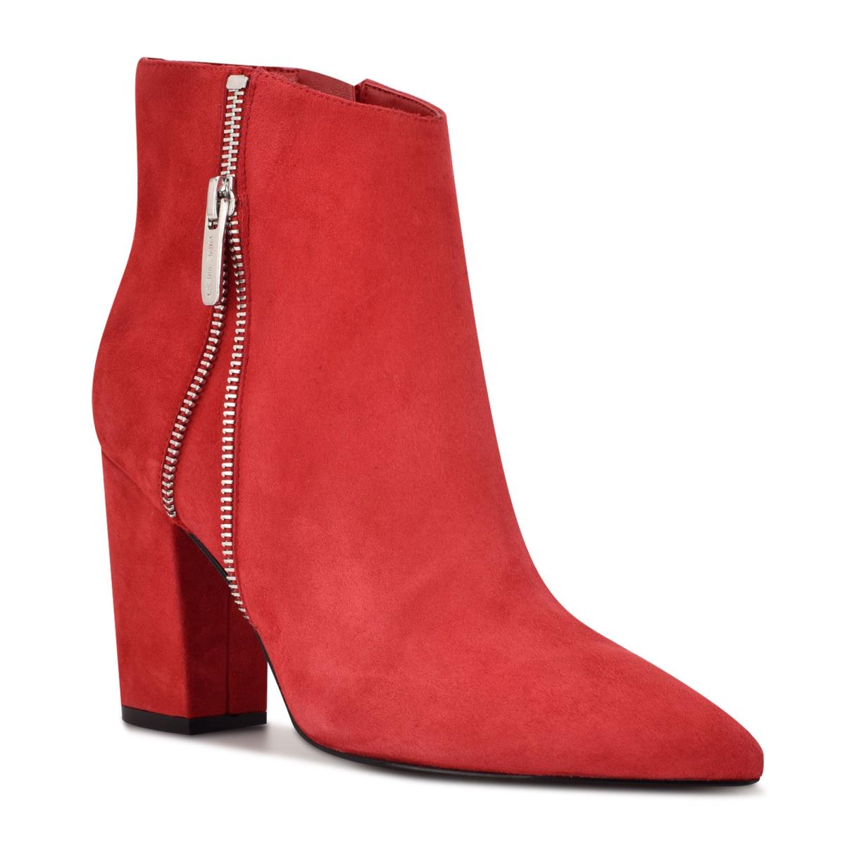 Nine West Glorya Heeled Rojas | 3459GKJTR