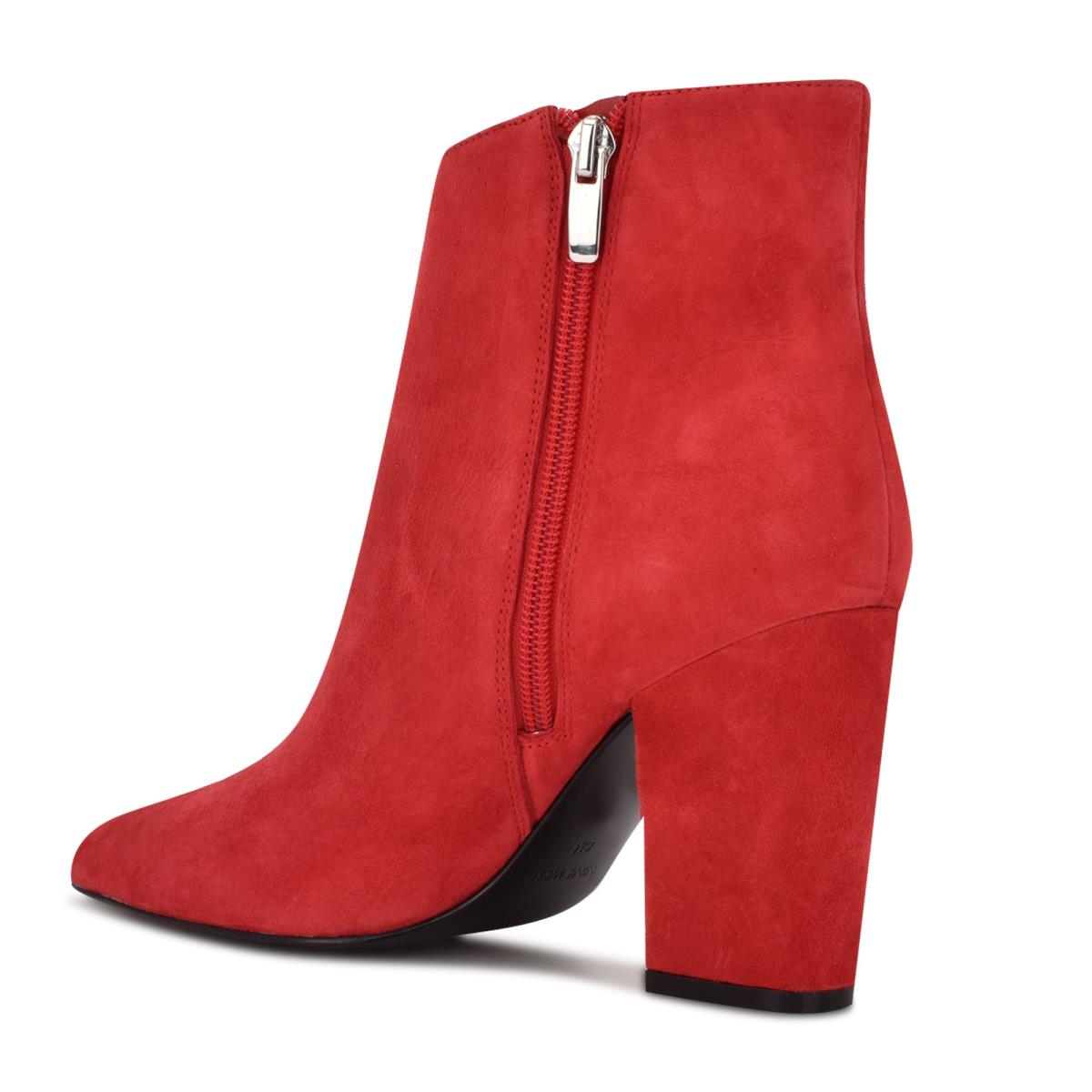 Nine West Glorya Heeled Rojas | 3459GKJTR