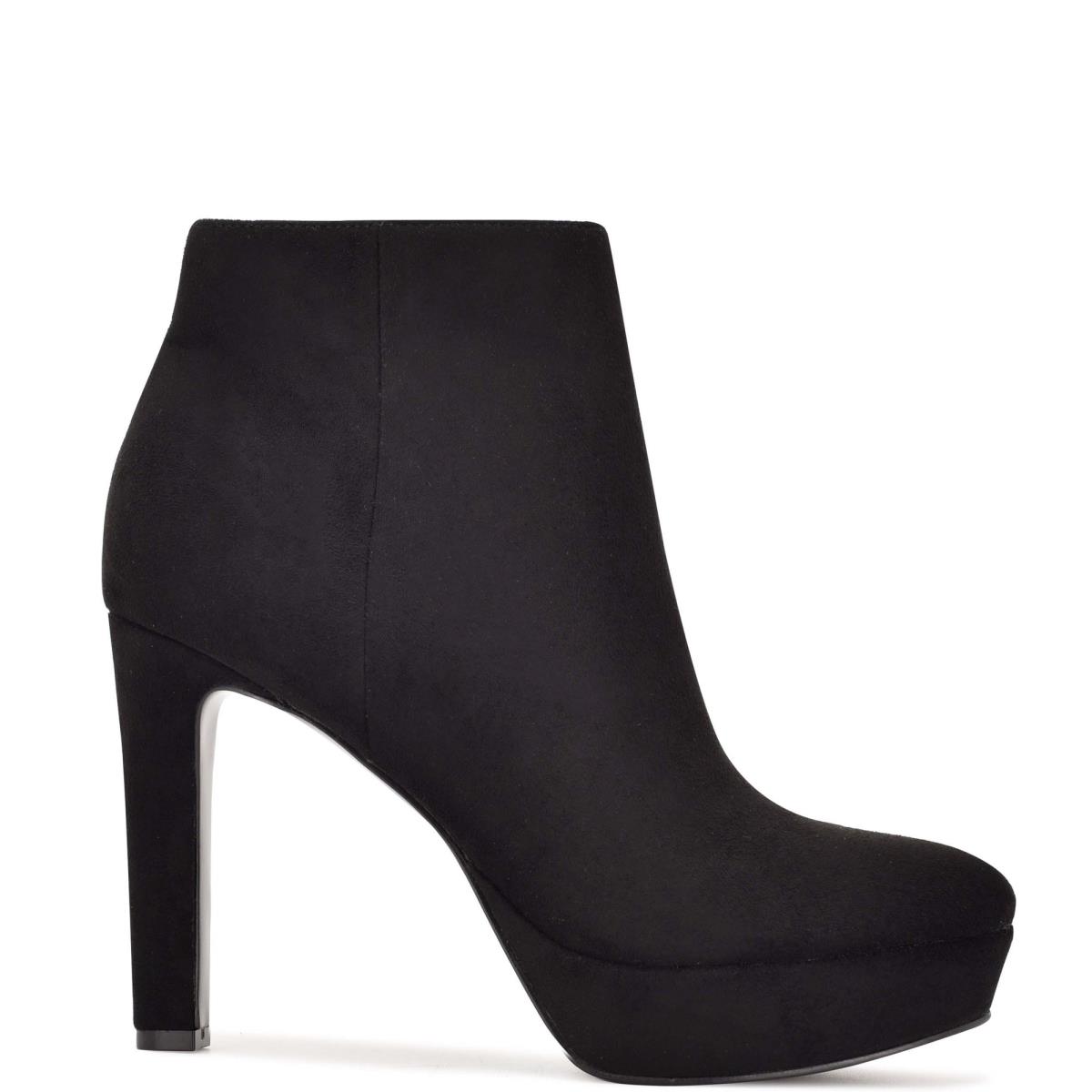 Nine West Glowup Platform Negras | 0378DJNKE