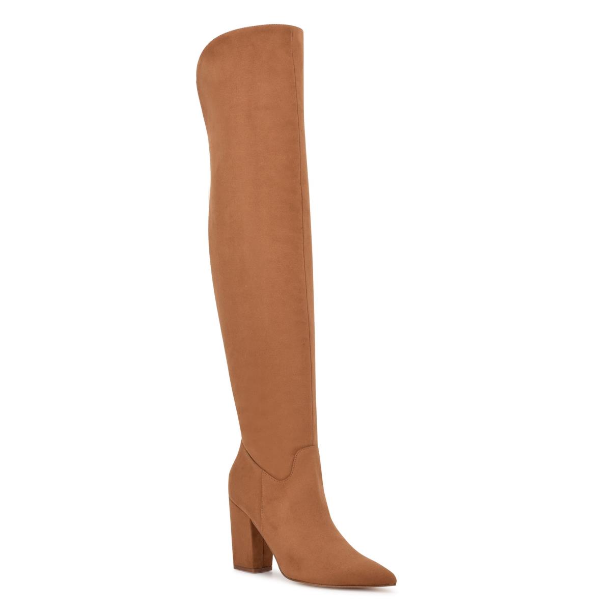 Nine West Goforit Over The Knee Marrones | 5914UIJVE