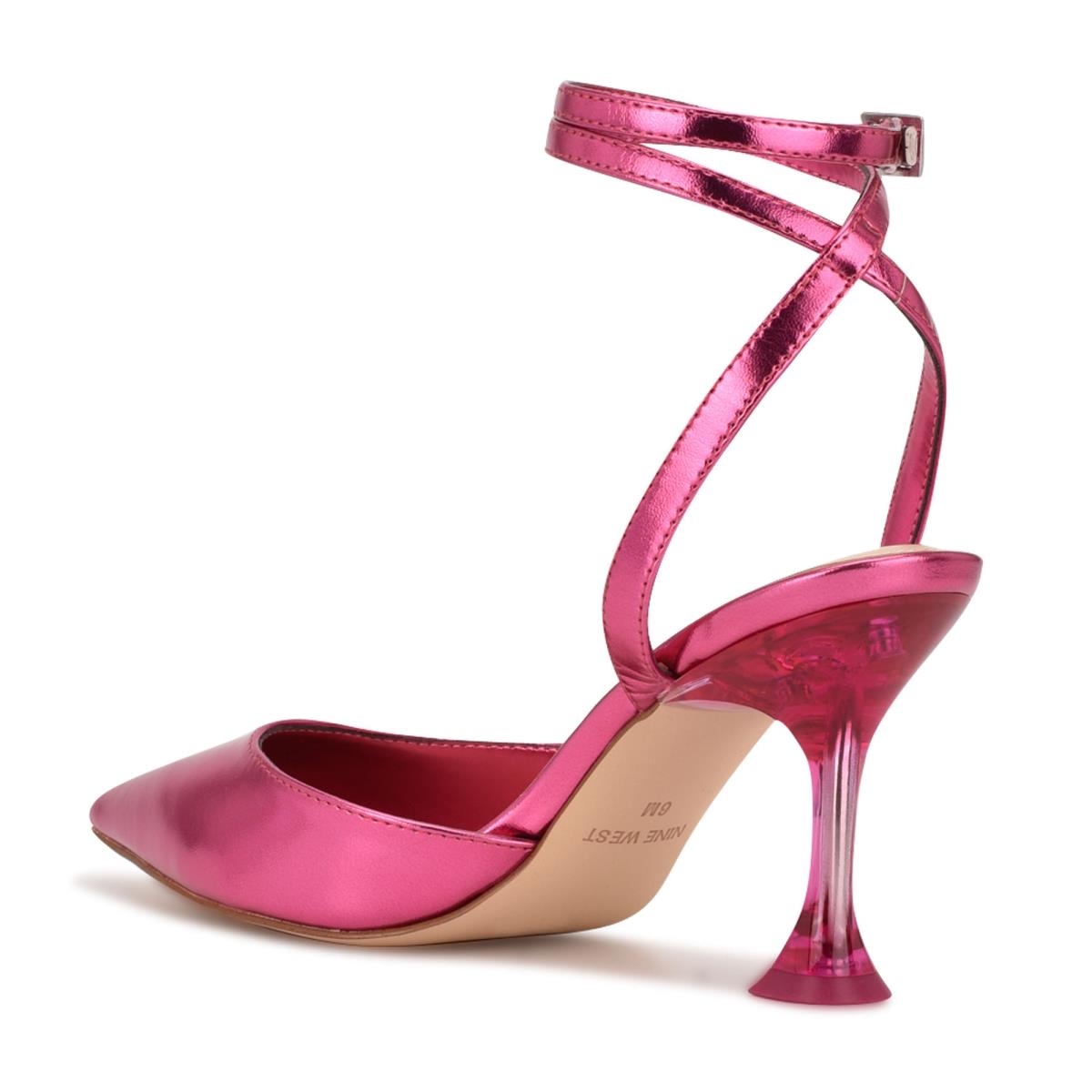 Nine West Harlowe Ankle Strap Rosas | 4289LWGBS